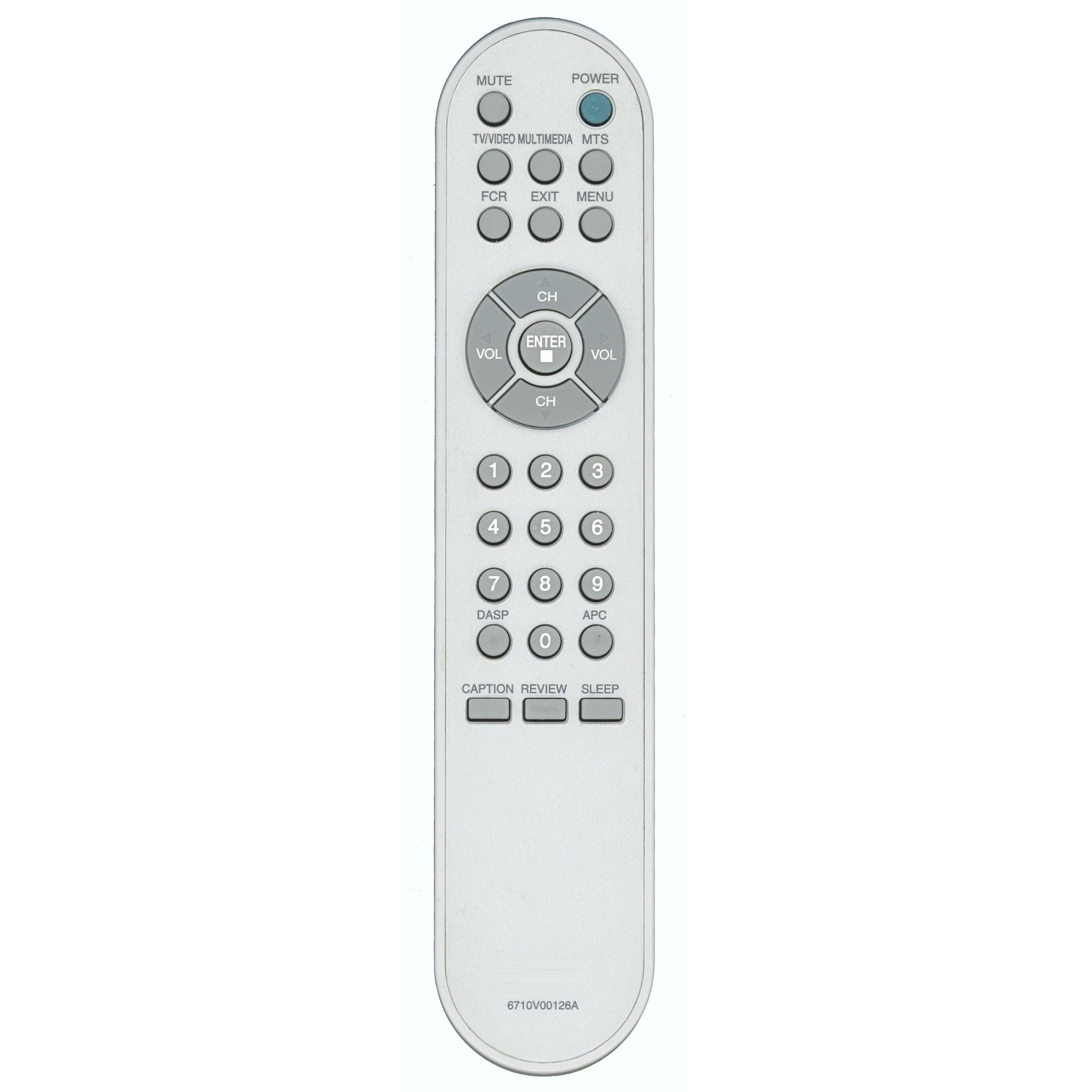 LG 6710V00126A TV Remote Control