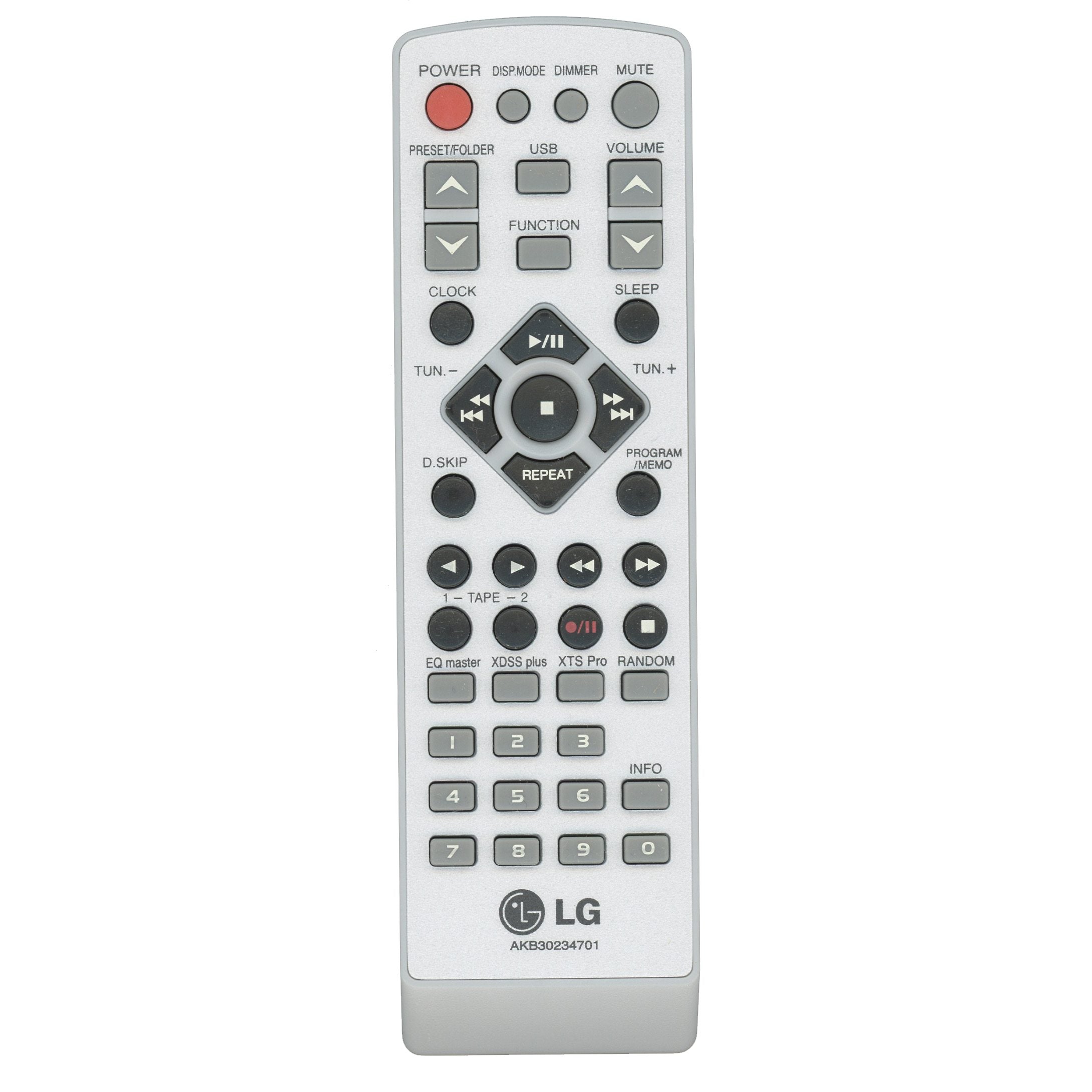 LG AKB303234701 Audio-Fernbedienung
