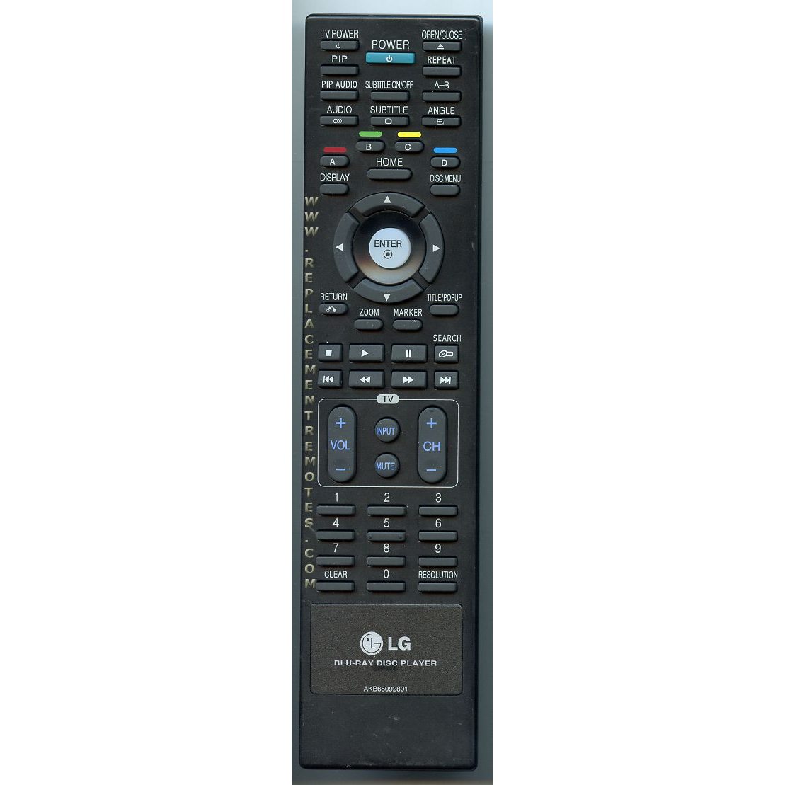LG AKB65092801 TV-Fernbedienung