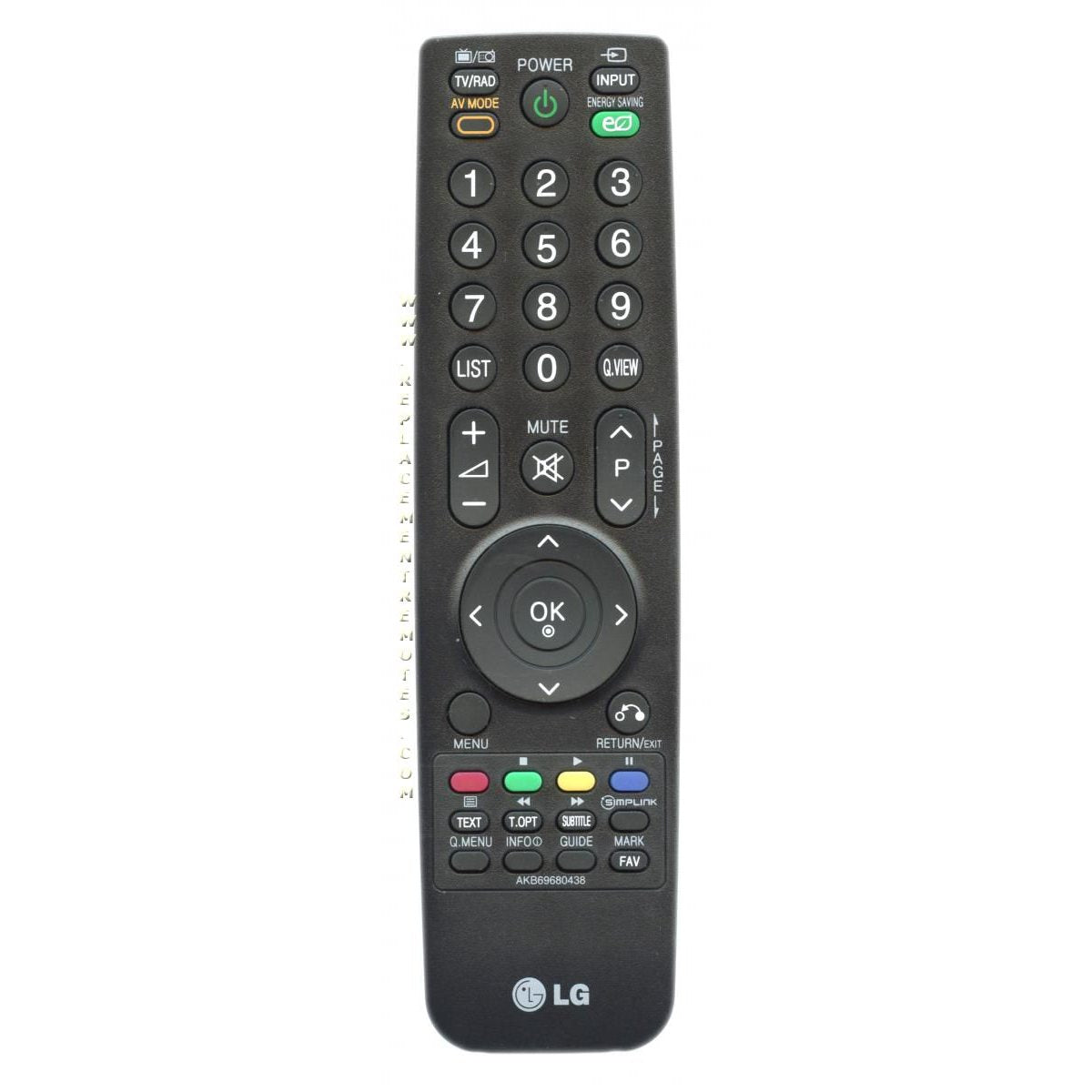 LG AKB69680438 TV Remote Control