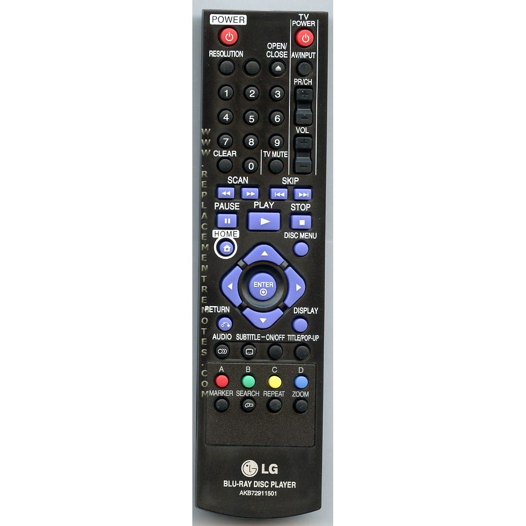 LG AKB72911501 Blu-ray-Fernbedienung