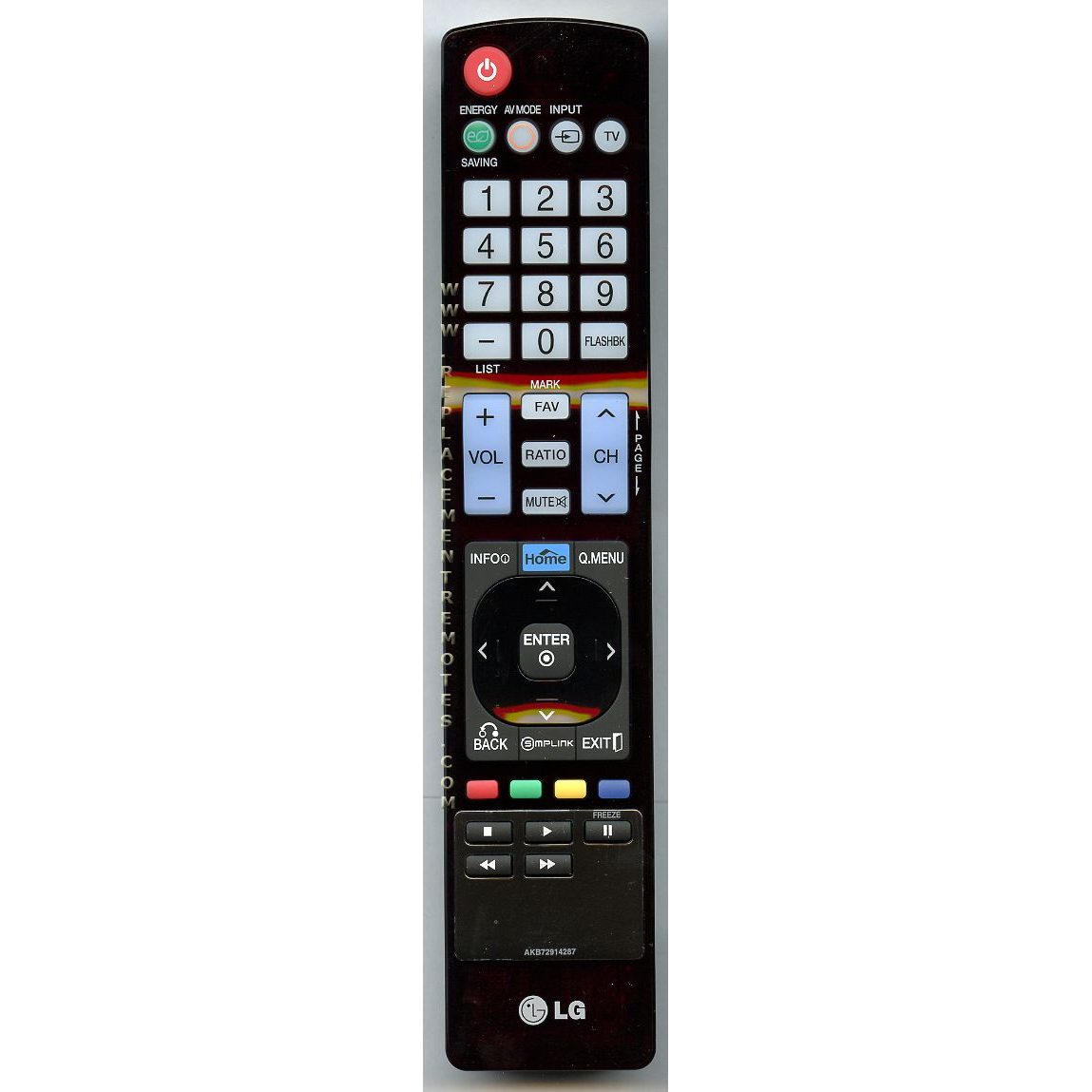 LG AKB72914287 TV-Fernbedienung