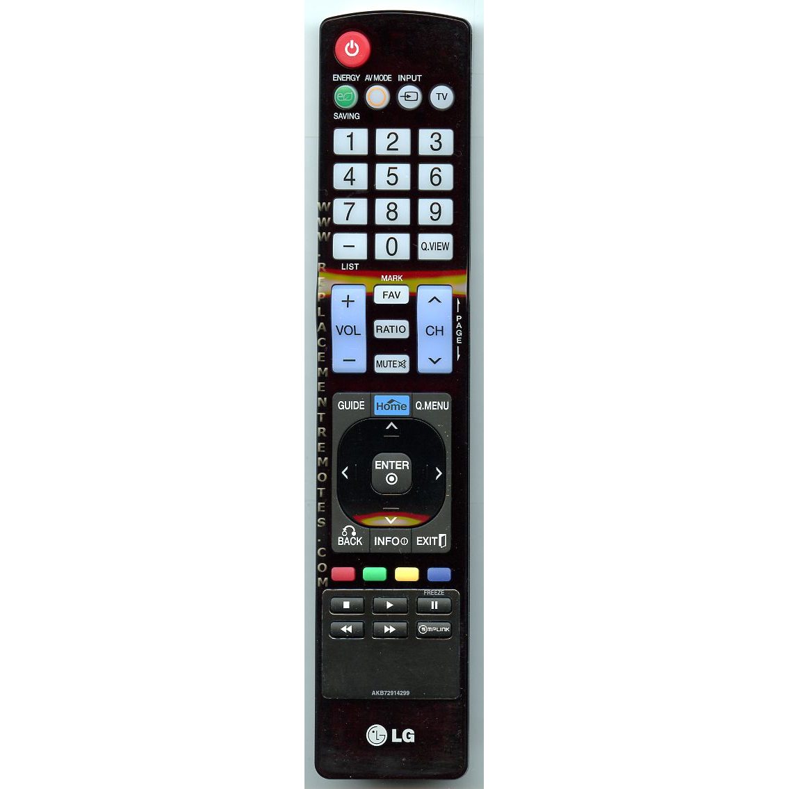 LG AKB72914299 TV-Fernbedienung