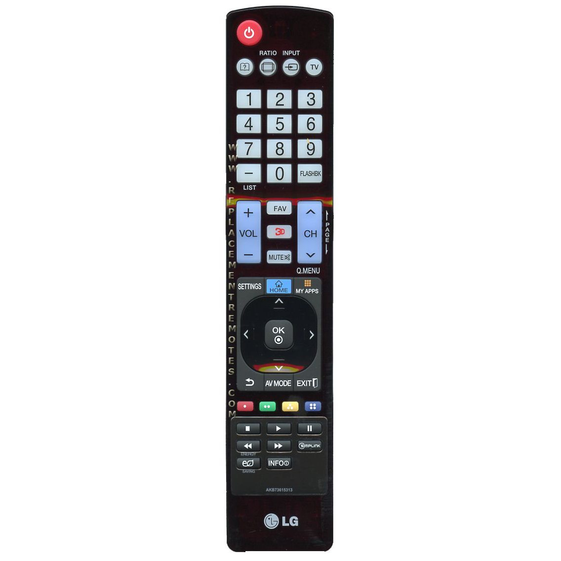 LG AKB73615313 TV-Fernbedienung