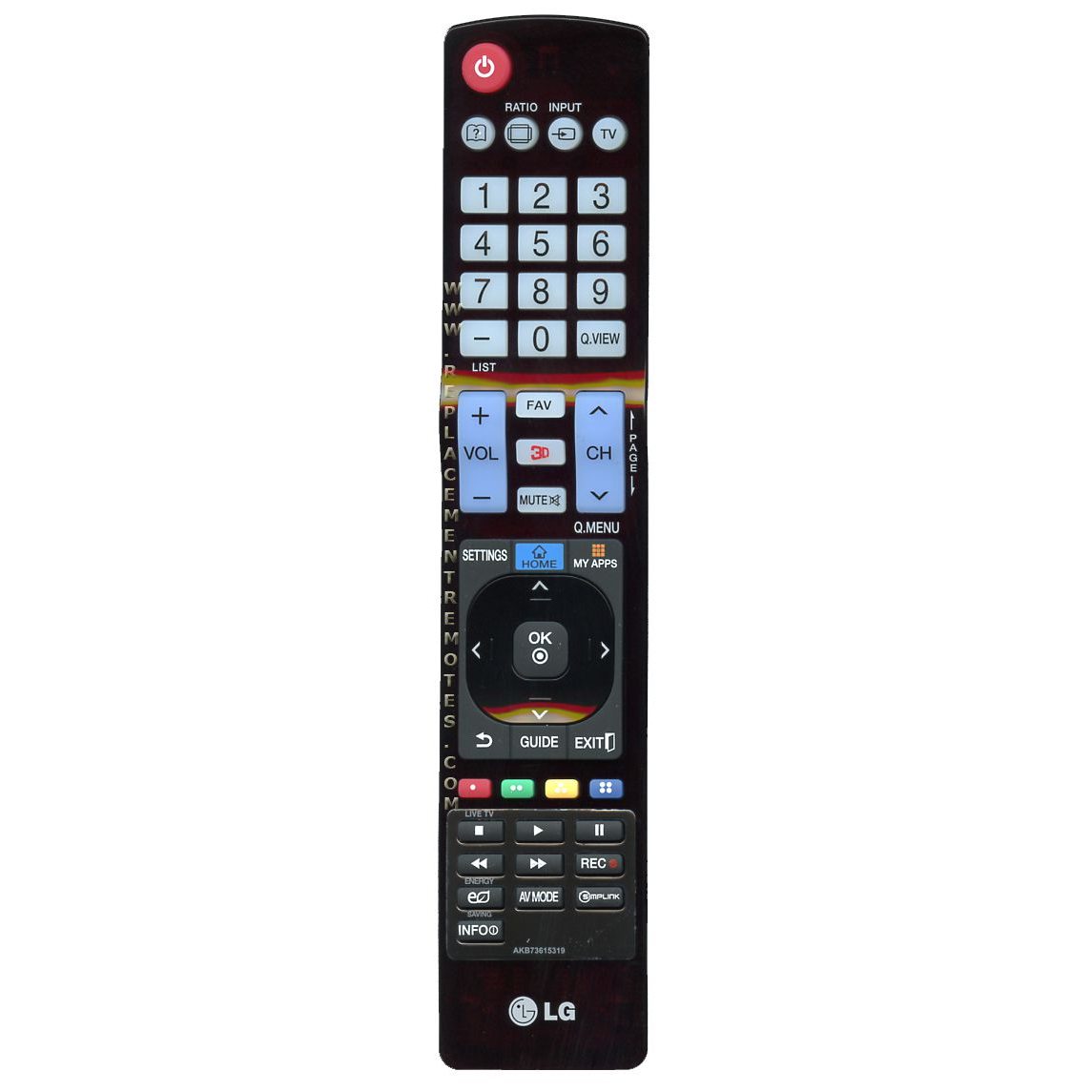 LG AKB73615319 TV-Fernbedienung