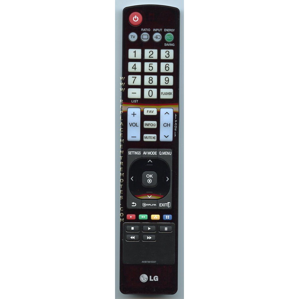 LG AKB73615337 TV-Fernbedienung