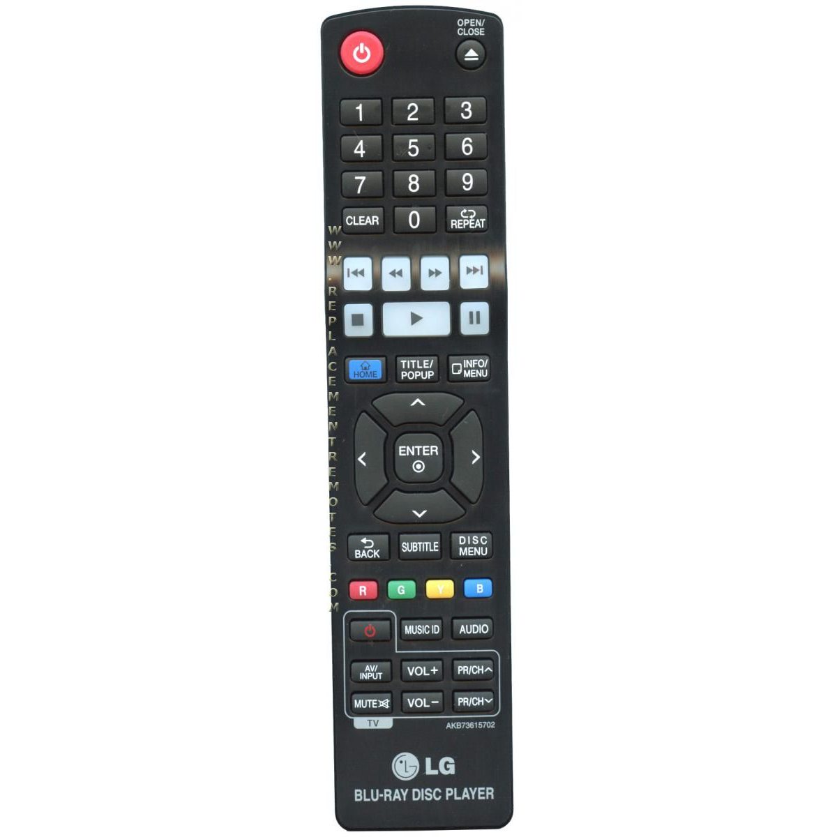 LG AKB73615702 Blu-ray Fernbedienung