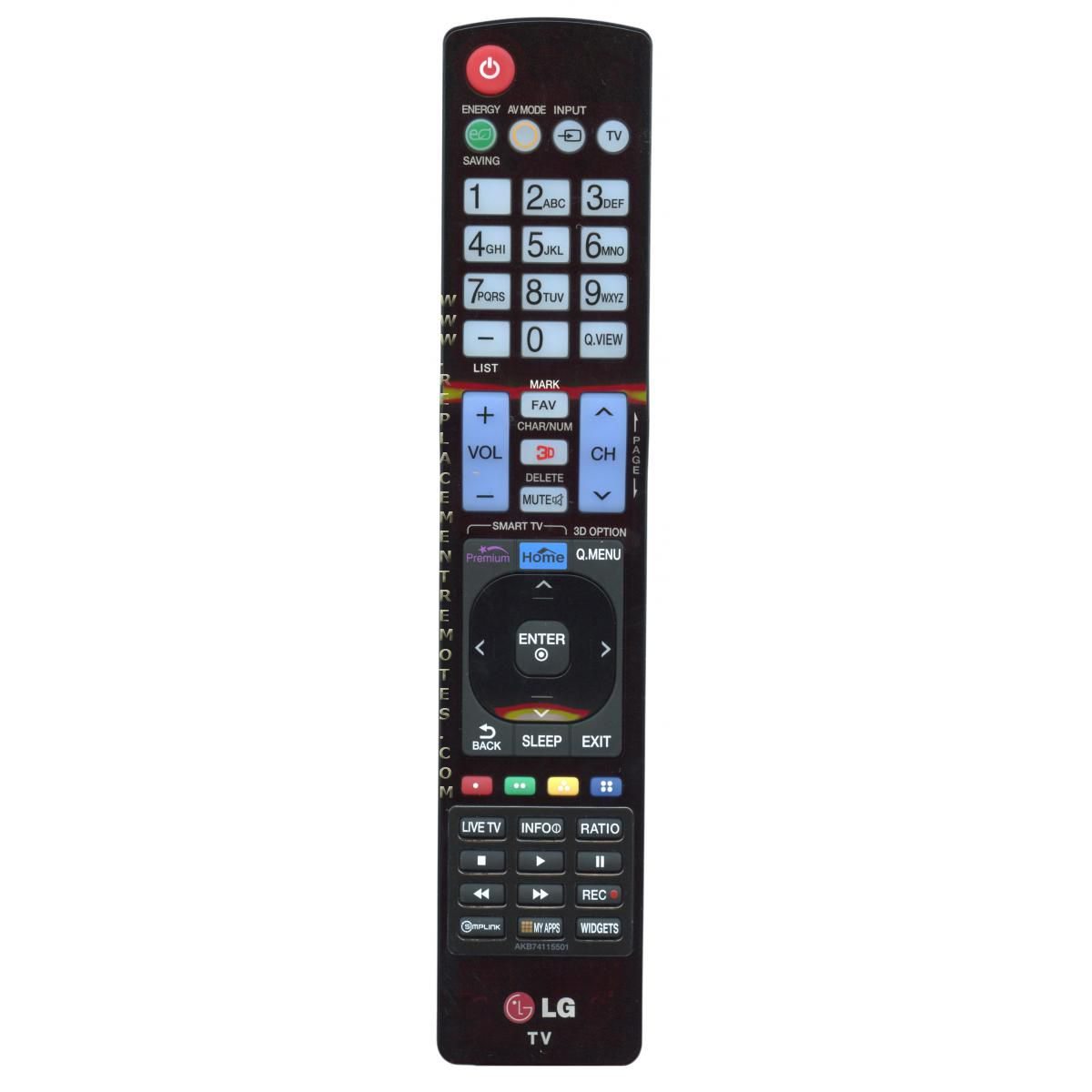 LG AKB73655808 TV-Fernbedienung