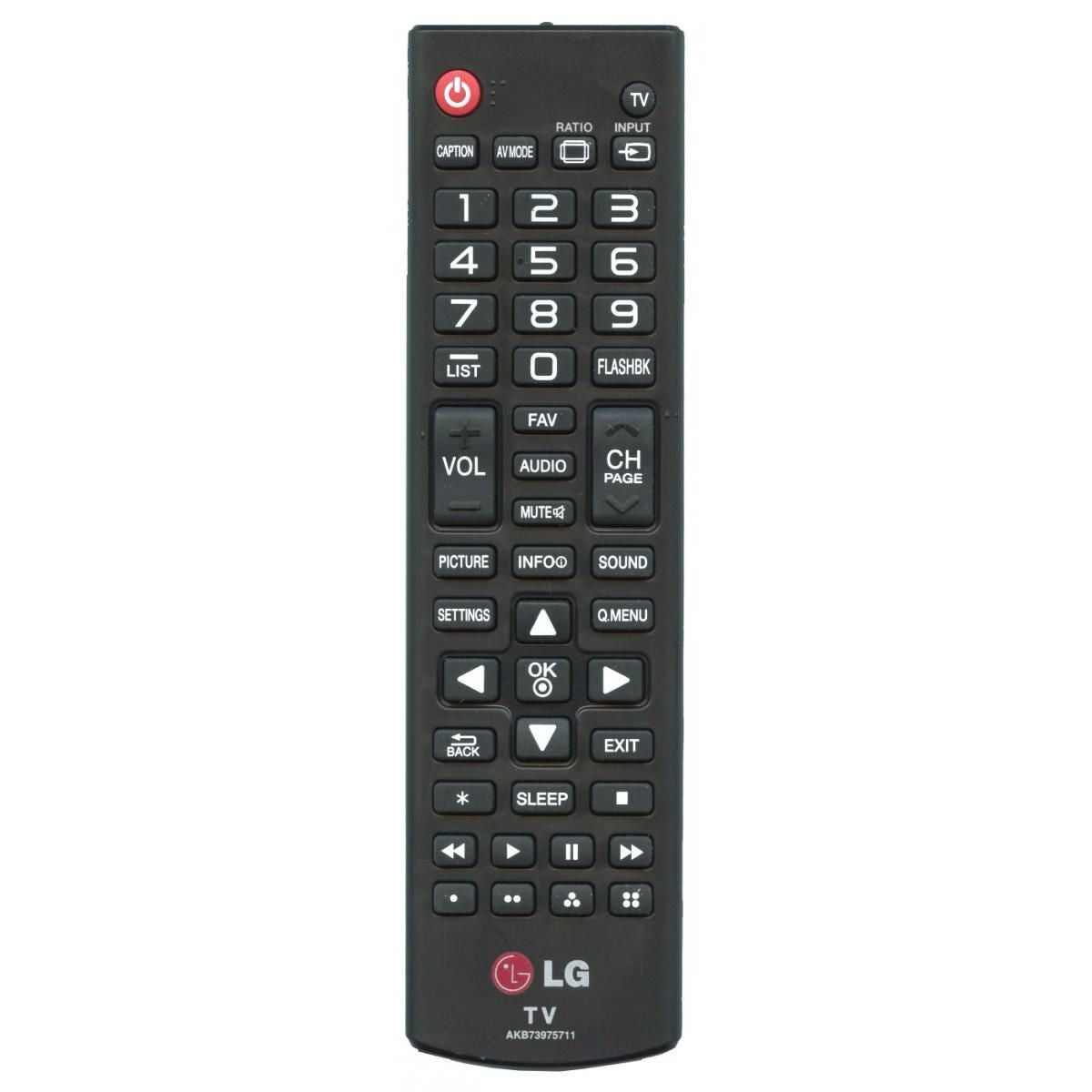LG AKB73975711 TV Remote Control - AGF76631012, COV32807701