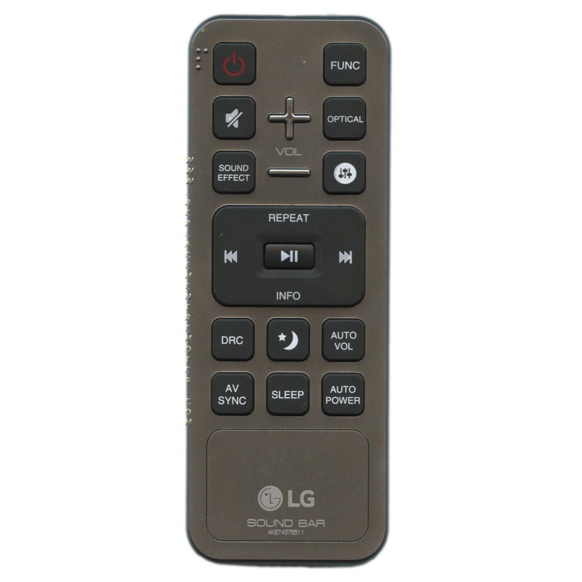 LG AKB74375511 Audio Remote Control