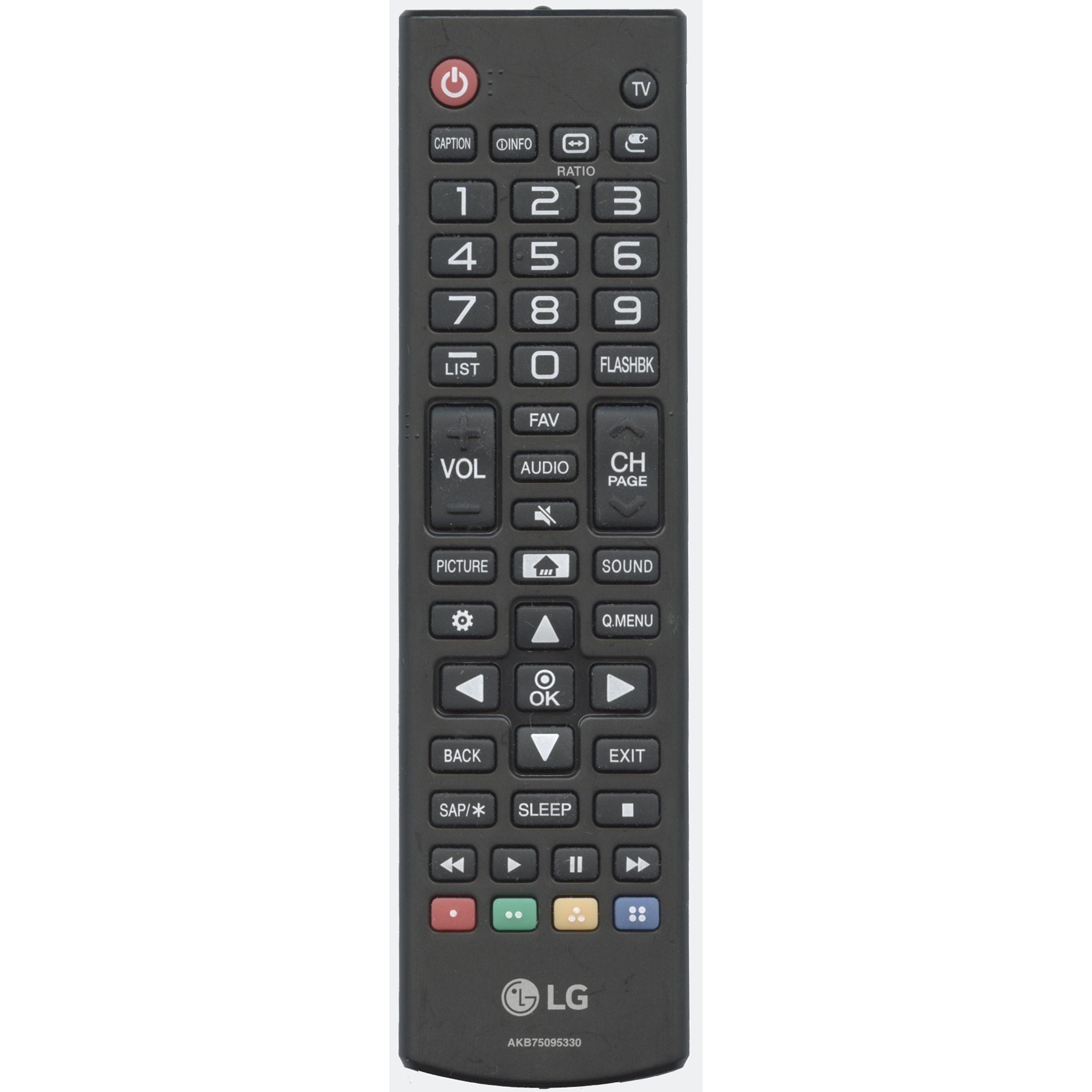 LG AKB75095330 IR TV Remote Control - AKB75095330