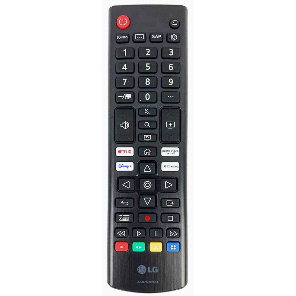LG AKB76037601 Smart TV IR Remote Control – AKB76037601