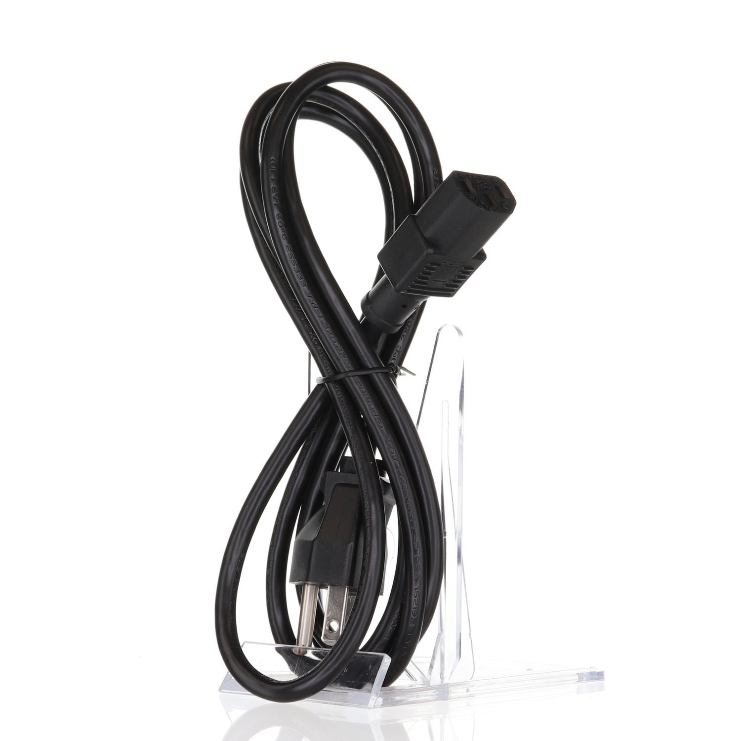 LG 6410TUW008A AC Power Cable | 6 Ft C5 Cloverleaf 3-Prong Grounded Cord - 6410TUW008A