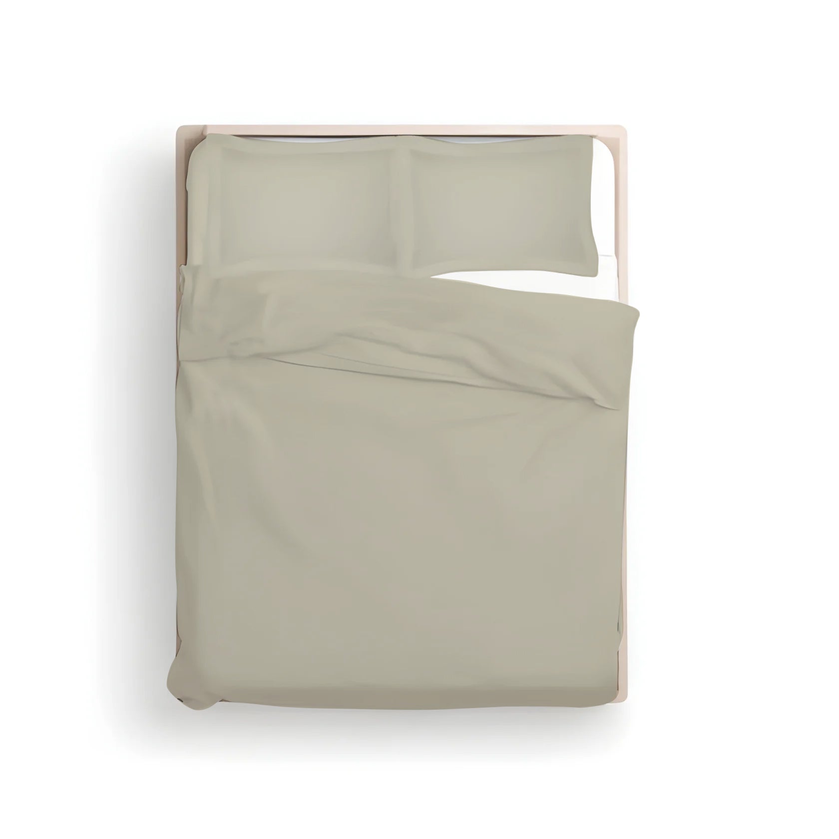 400TC Cotton Sateen Solid Duvet Cover Set