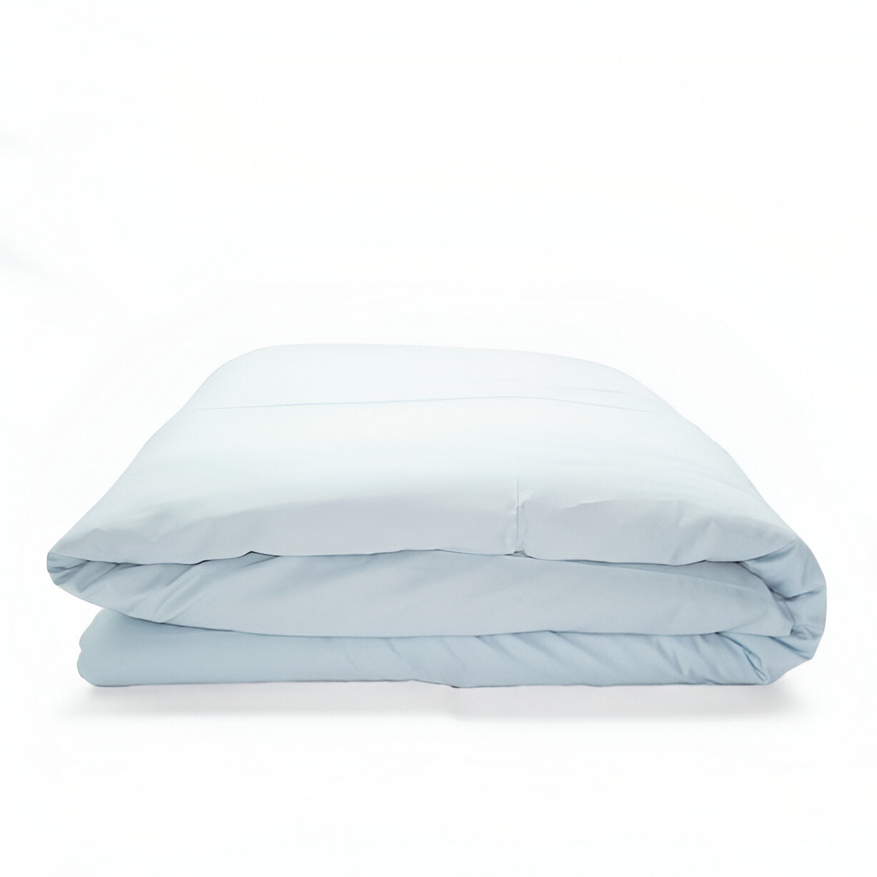 400TC Sateen Solid Cotton Round Duvet Cover Set