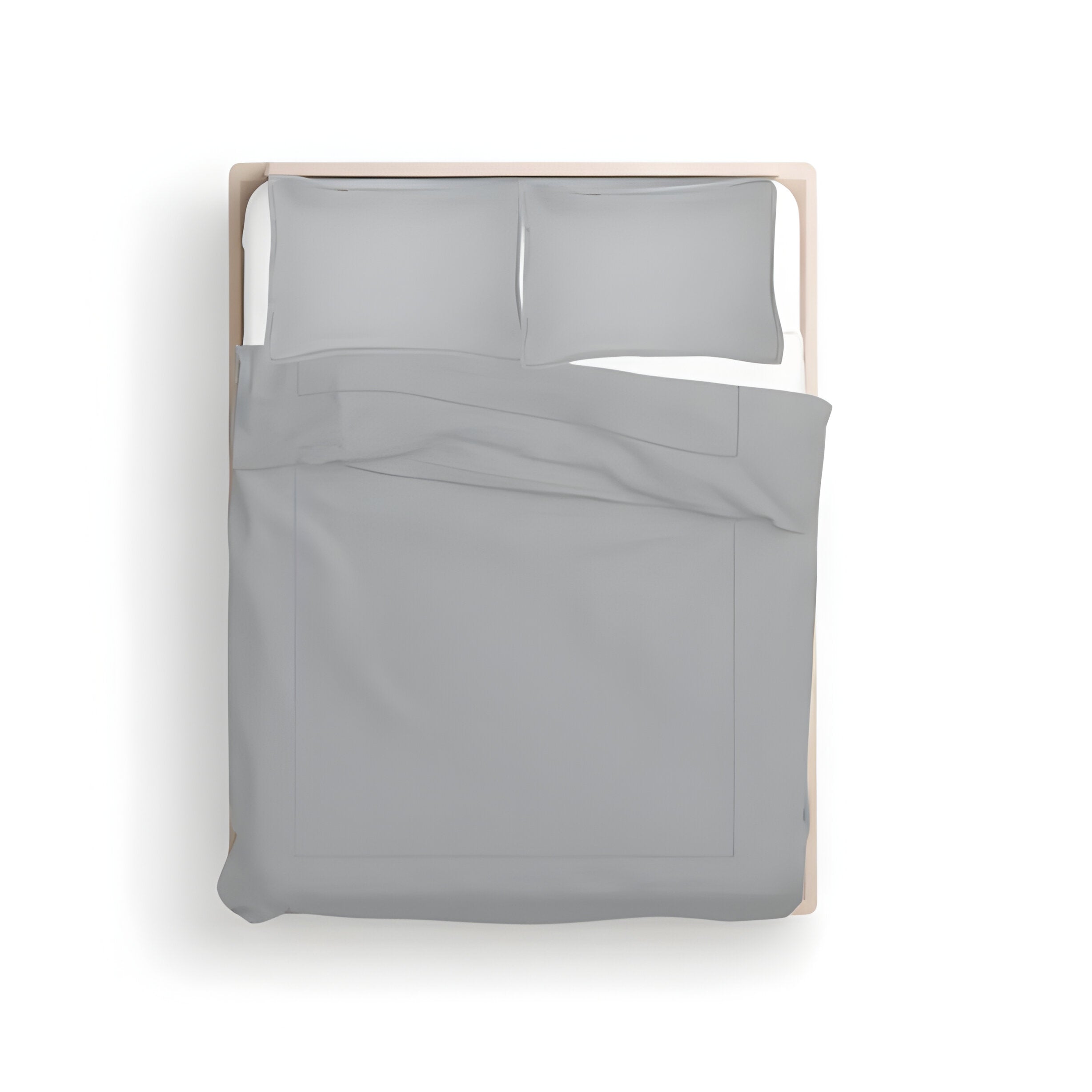 400TC Cotton Luxurious Single Embroidery Sateen Solid Duvet Cover Set