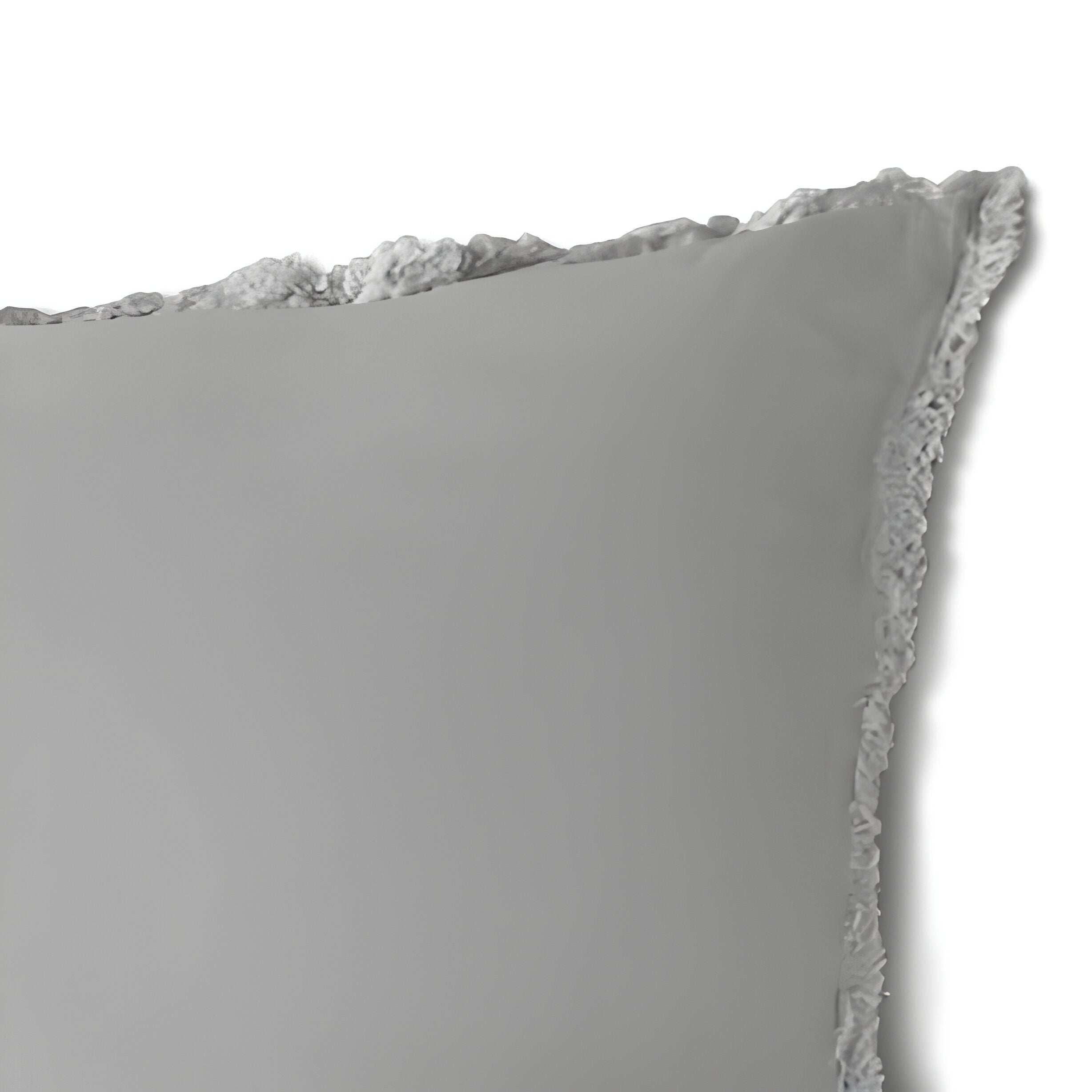 400TC Cotton Sateen Solid Fringe Duvet Cover Set