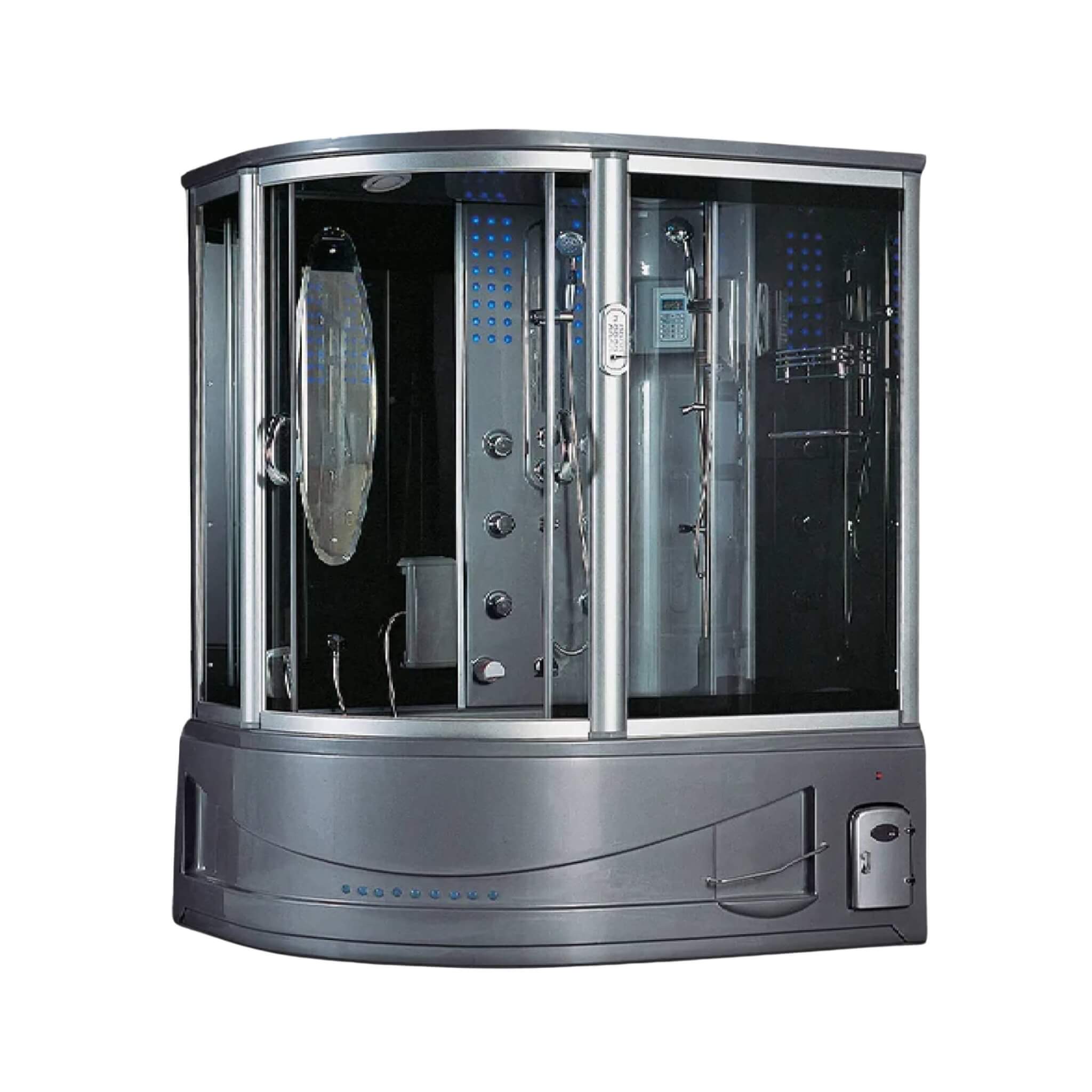 Maya Bath Siena Steam Shower With 10 Acupuncture Jets (SAK31847)