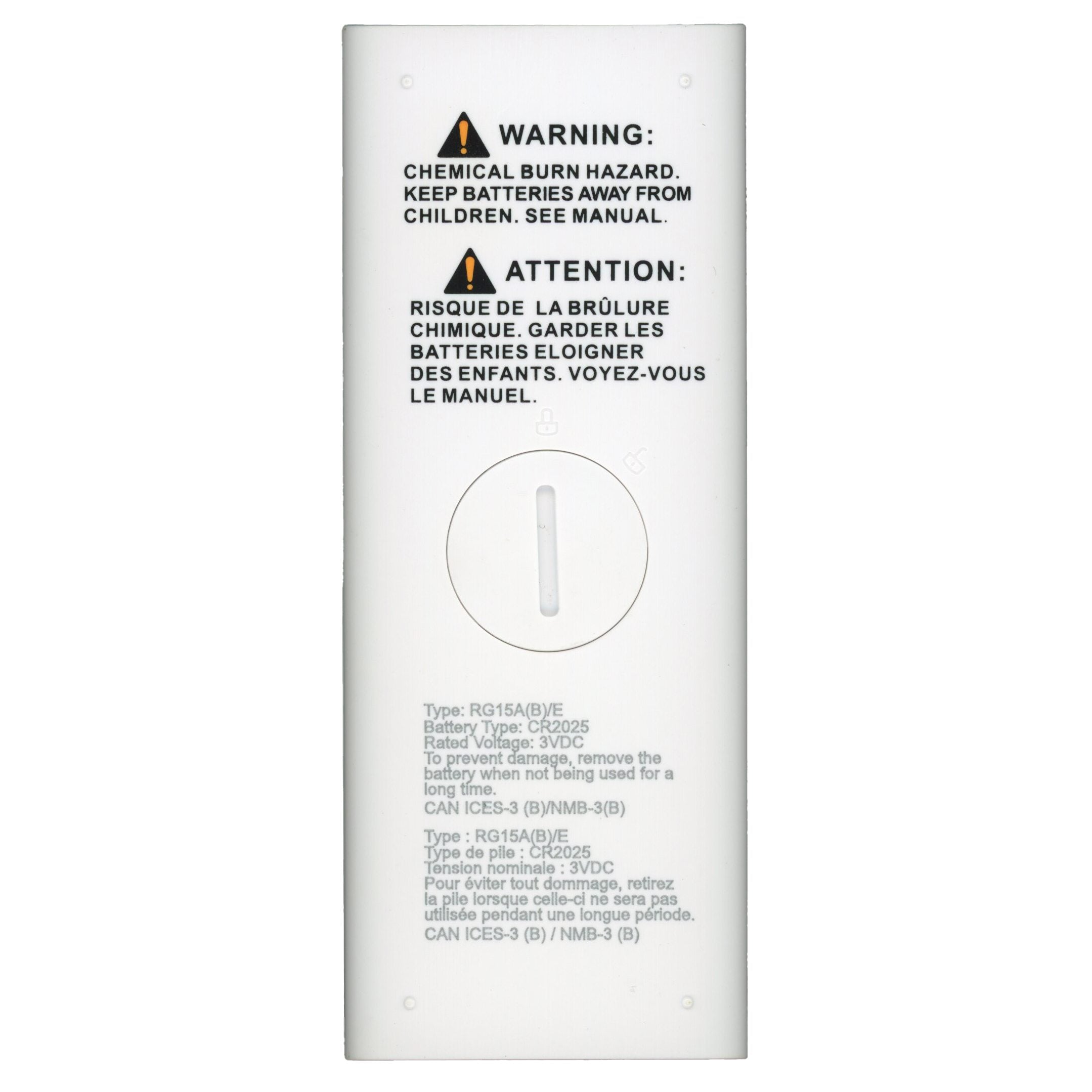 Midea RG15AB/E Air Conditioner Remote Control | NOMA In-Window AC Units | IR - 17317000A53171
