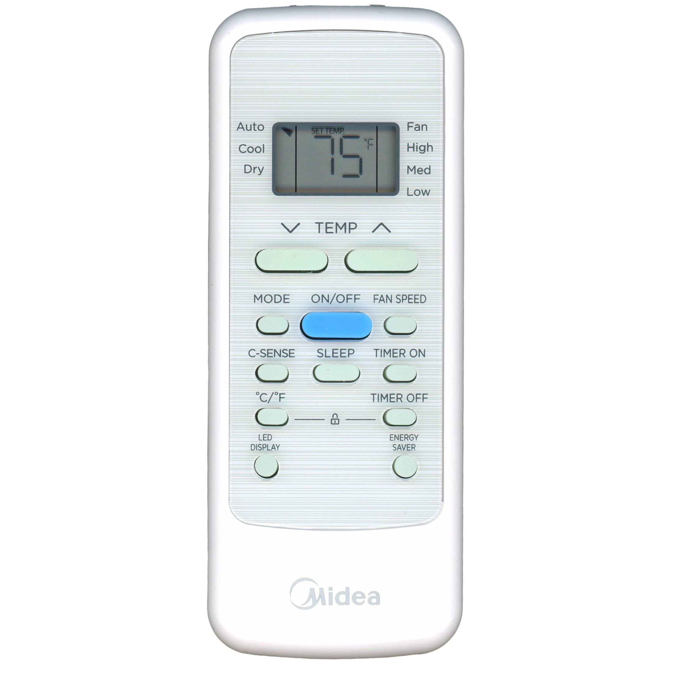 Midea RG51G910/CEFU1-1 Air Conditioner Remote Control | ComfortSense Smart Window AC - 17317000A59407