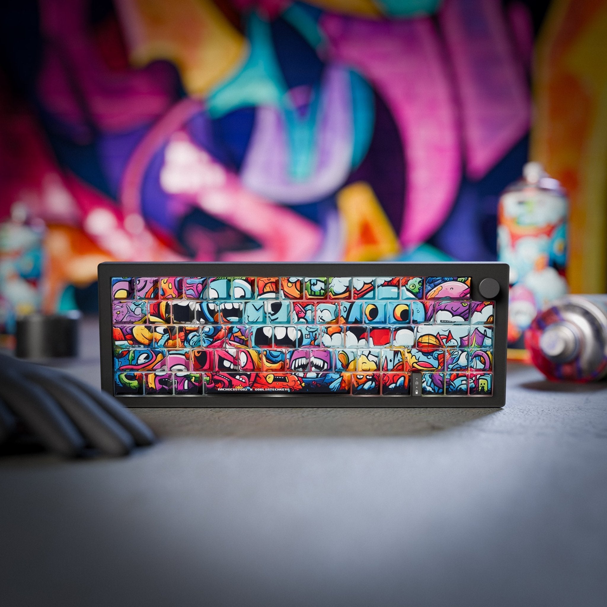 Nachocustomz friends 65% Keyboard(Goblin-colabs)