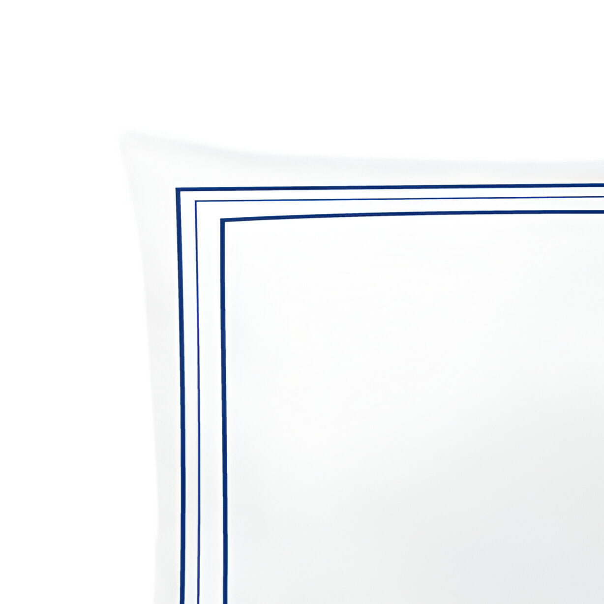 400TC Cotton Classic Embroidery Sateen Solid Duvet Cover Set