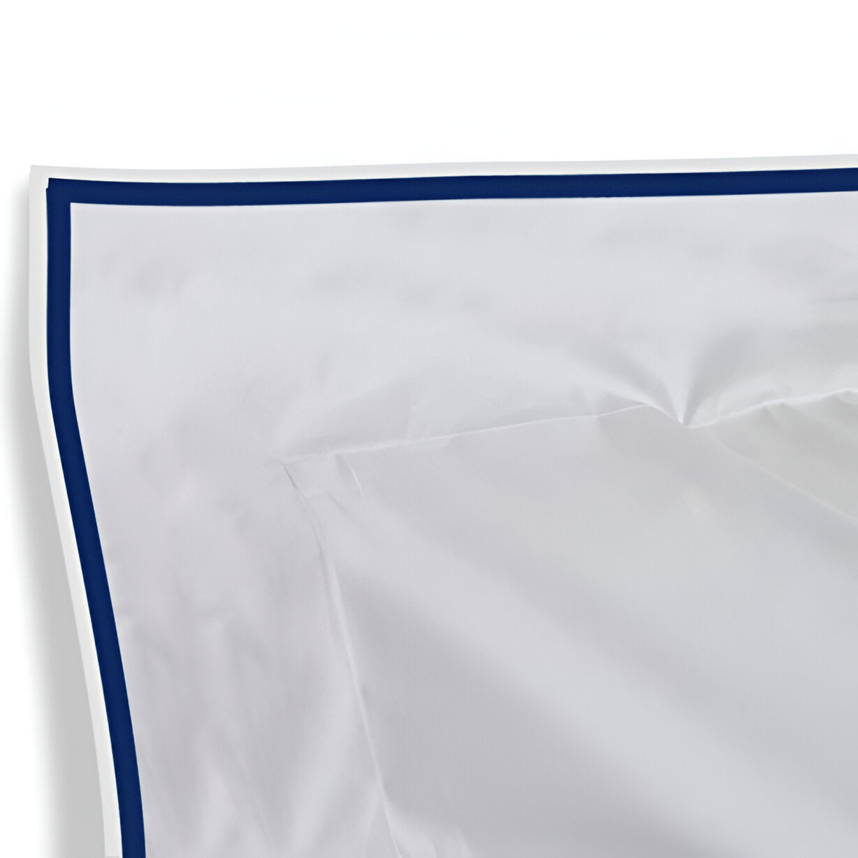 400TC Embroidery Cotton Sateen Solid Duvet Cover Set