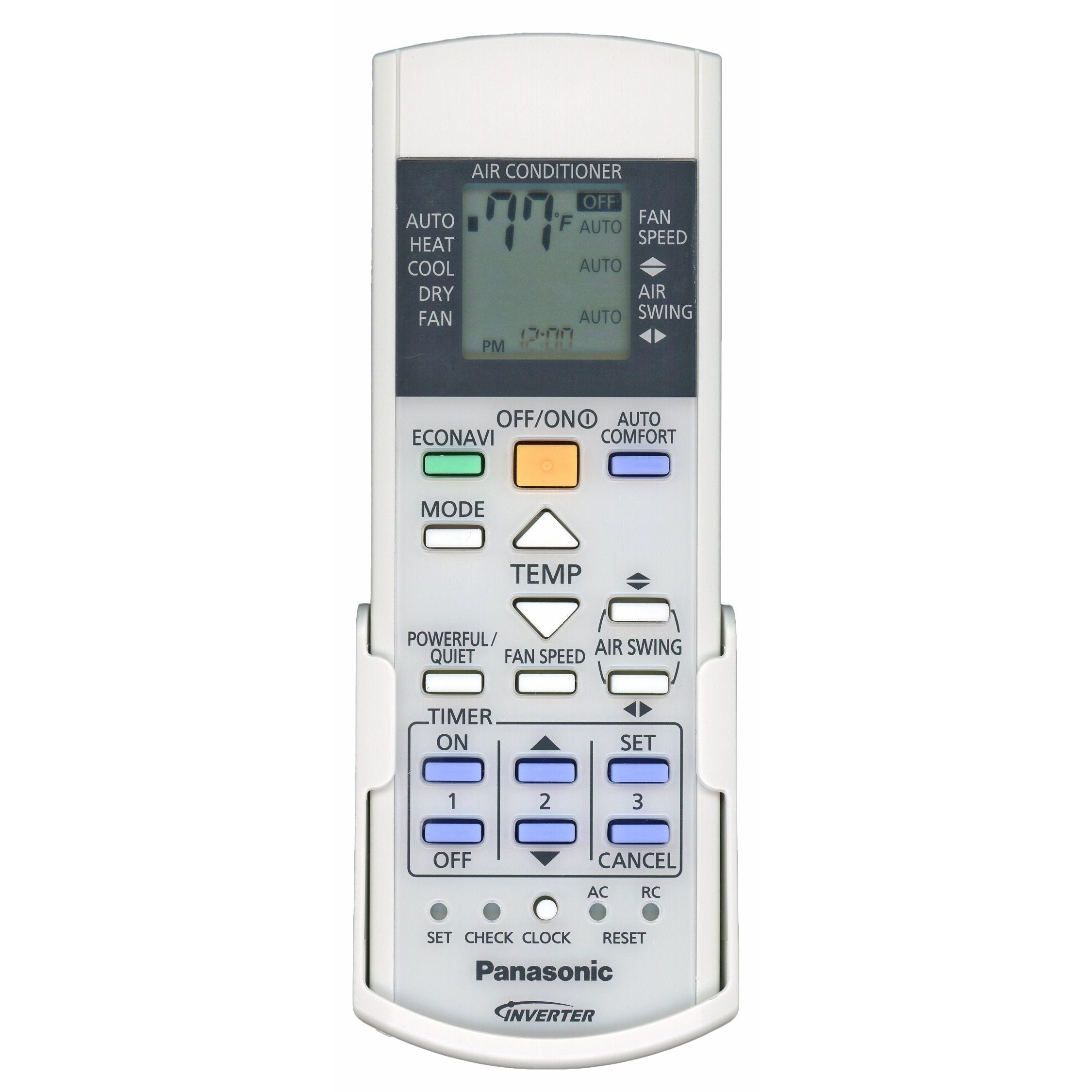 Panasonic A75C4569 mit Wandhalterung Klimaanlagen-Fernbedienung