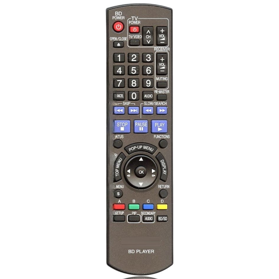 Panasonic N2QAYB000184 Blu-ray Remote Control