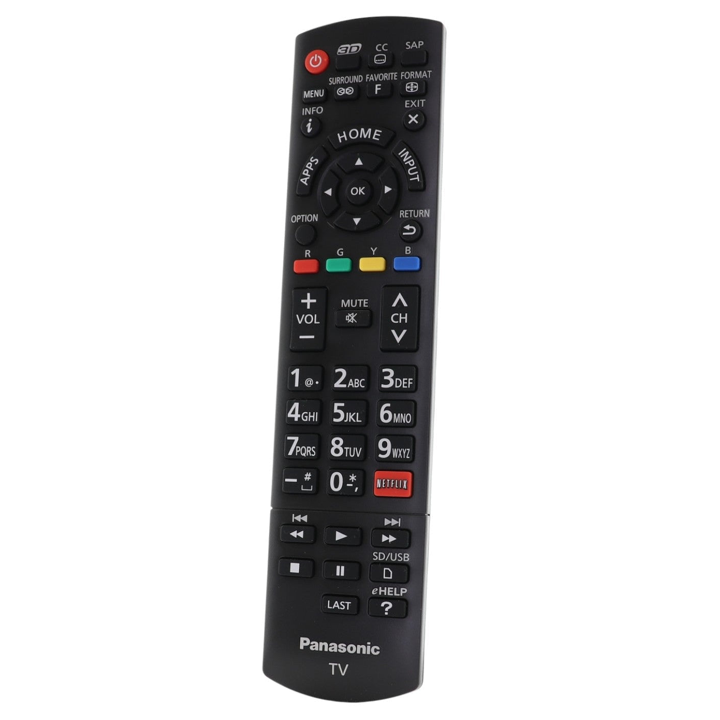 Substitute for Panasonic N2QAYB000925 Smart TV Remote Control - N2QAYB000925