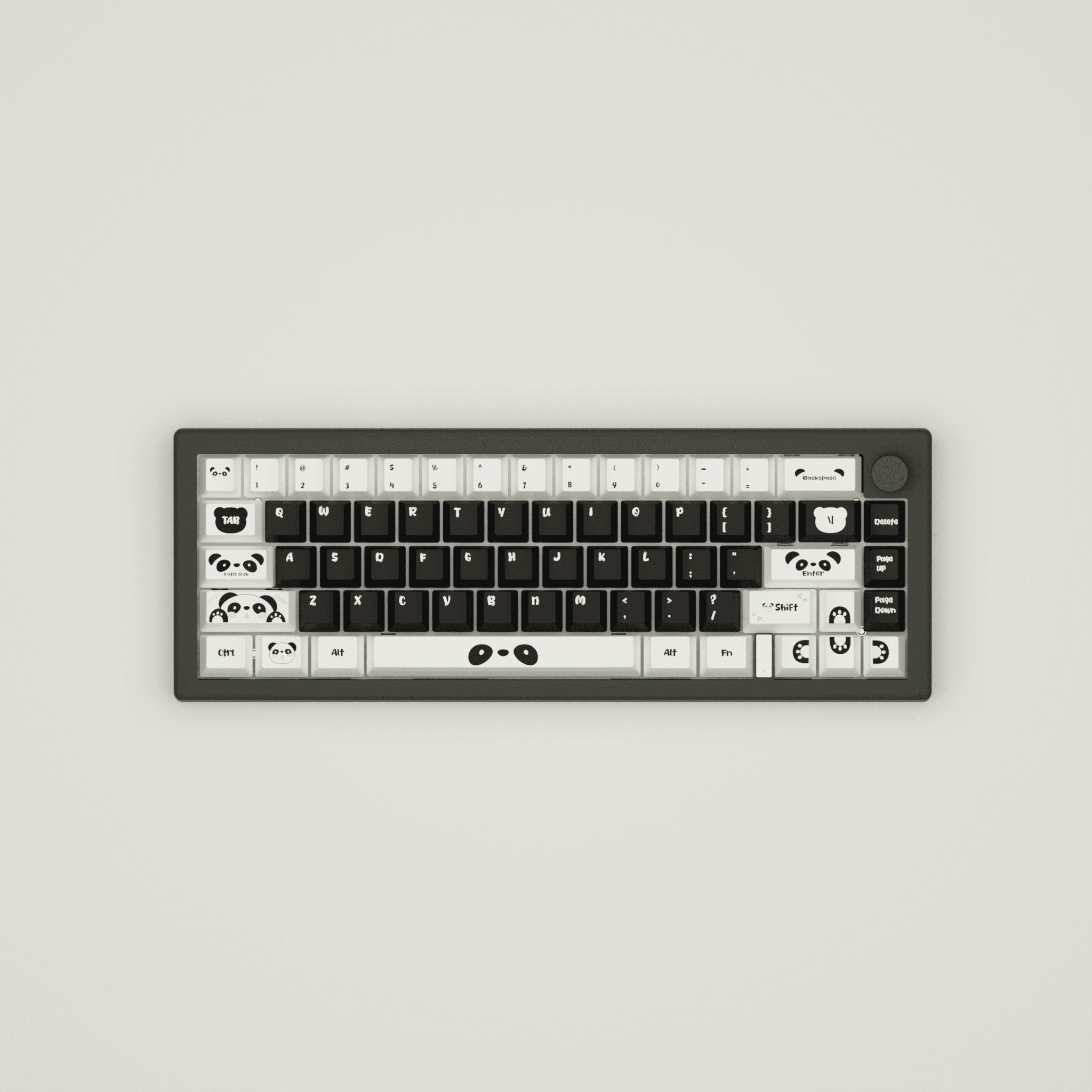 Panda Design Keycaps and Mechanical Keyboard