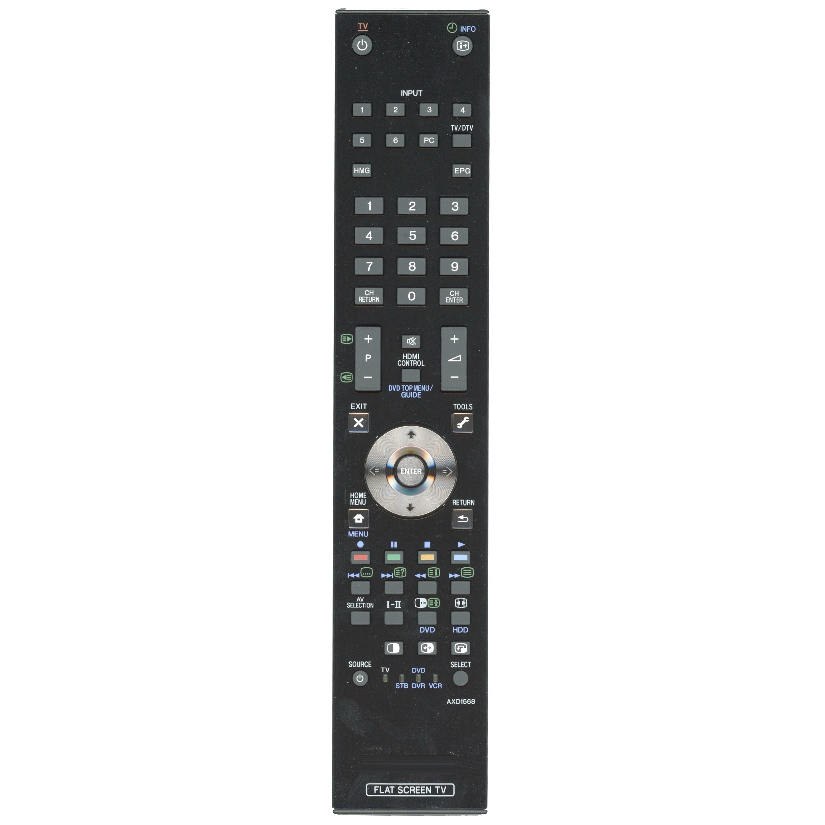 Pioneer AXD1568 TV Remote Control - AXD1568