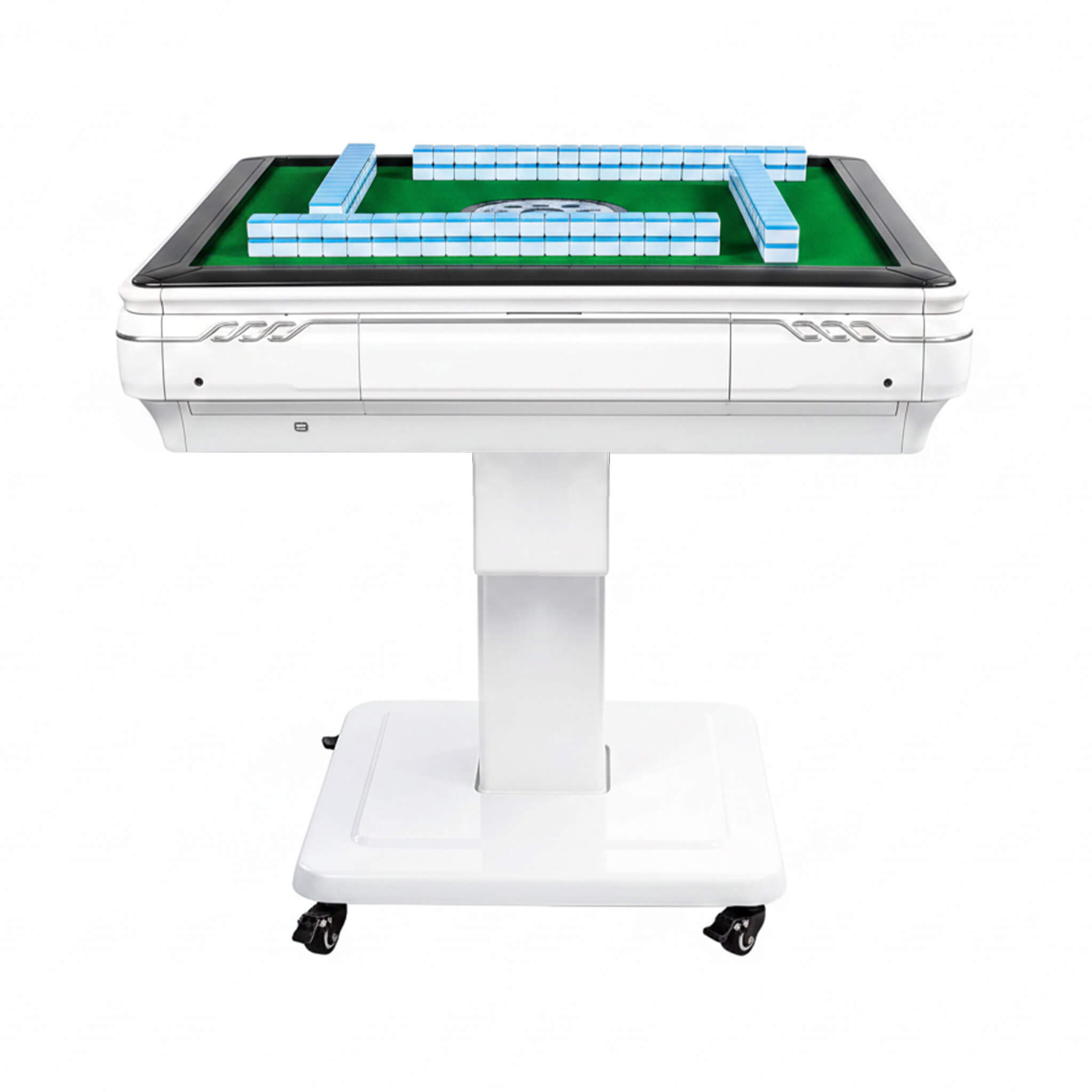 Premium Foldable 4-Player Automatic Mahjong Table With 2 Tile Sets (SAK57230)