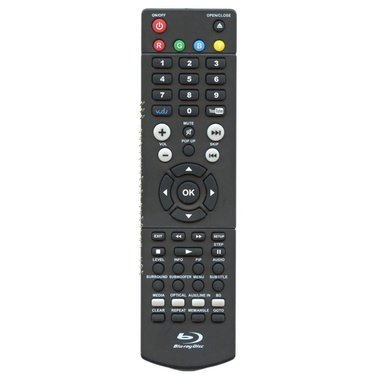 RCA RTB10323LW Heimkino-Fernbedienung
