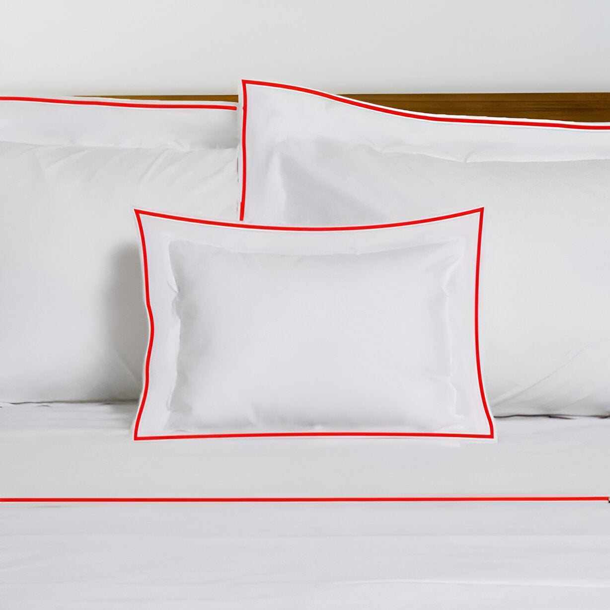 400TC Embroidery Cotton Sateen Solid Duvet Cover Set