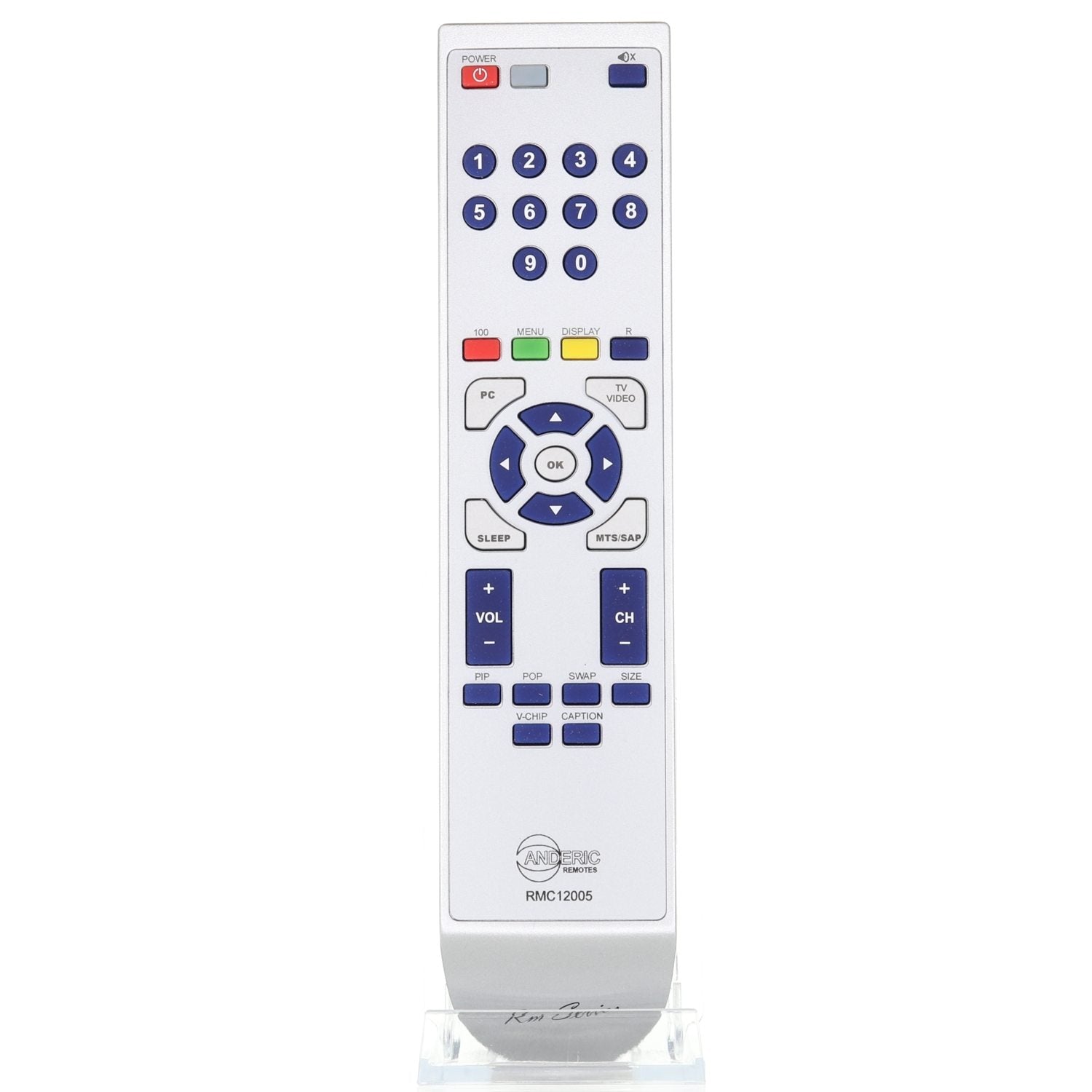 Anderic RMC12005 Replacement TV Remote Control for Magnavox | 98TR7SW1NEMNF