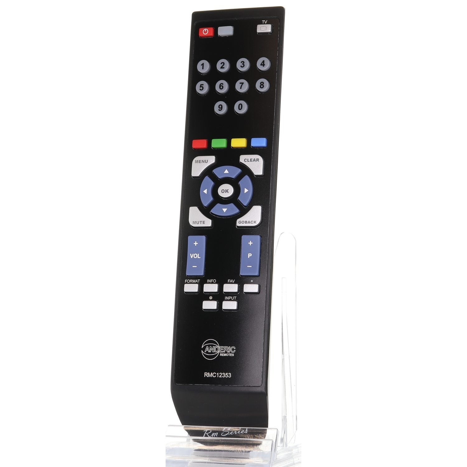 Anderic RMC12353 Replacement TV Remote Control for RCA RC246