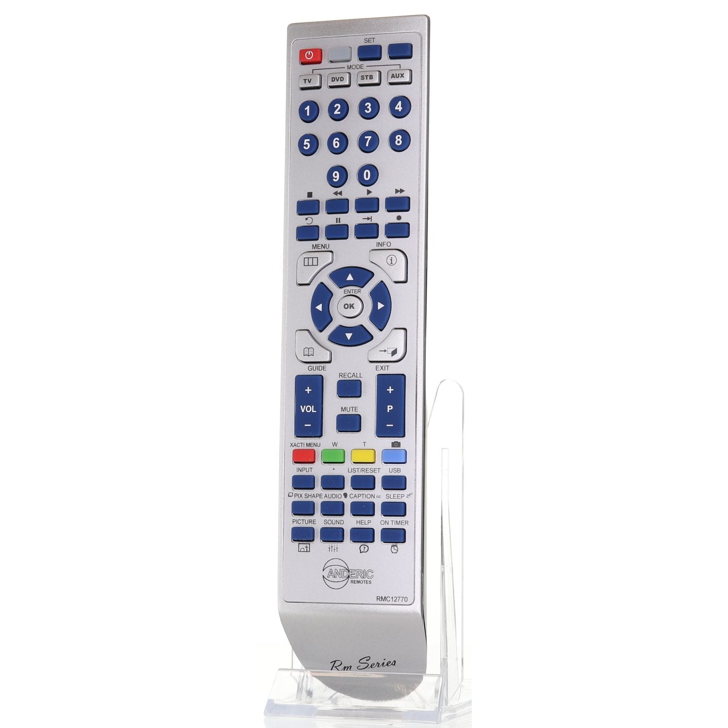 Anderic Replacement TV Remote Control for Sanyo GXDB - RMC12770