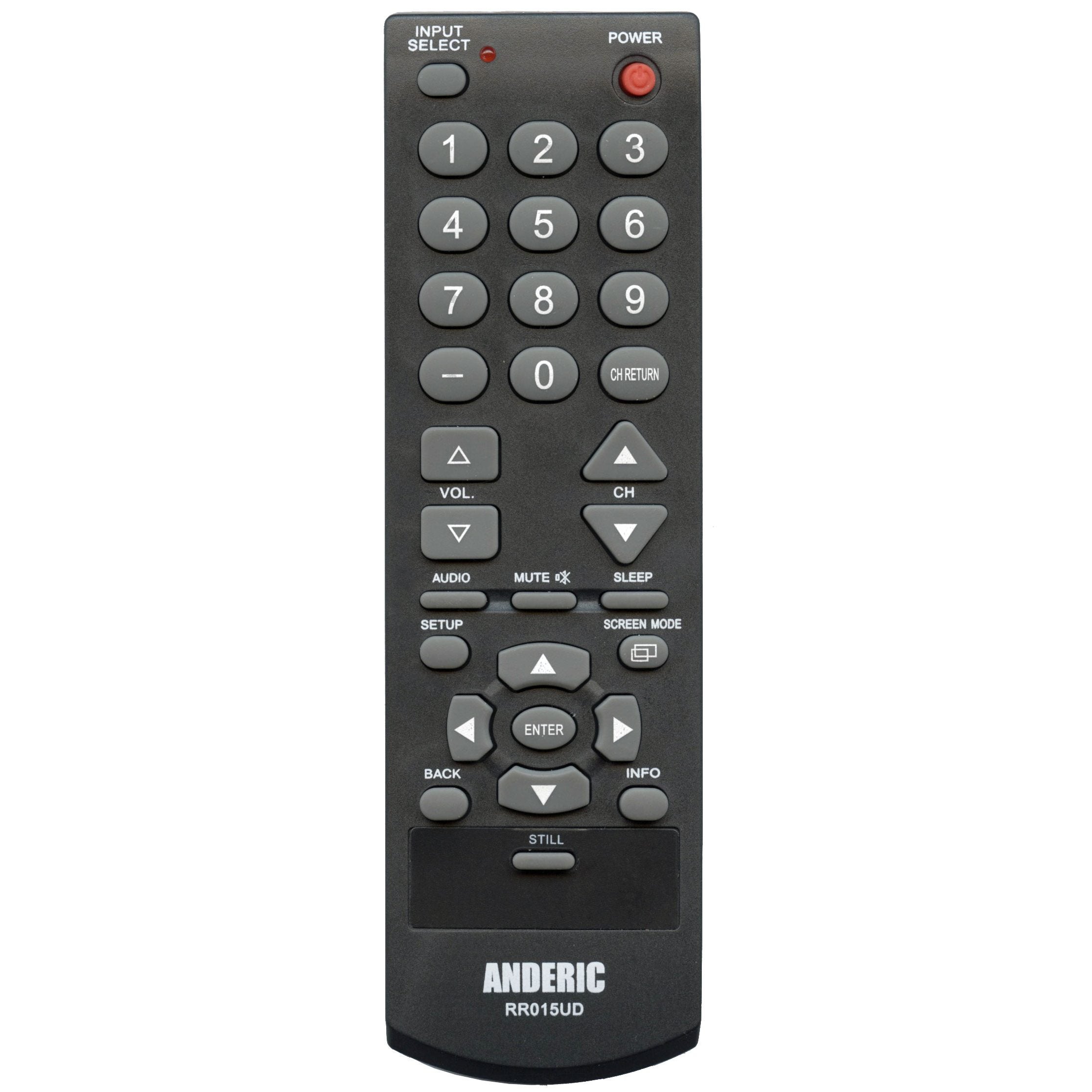Anderic RR015UD Replacement TV Remote Control for Funai