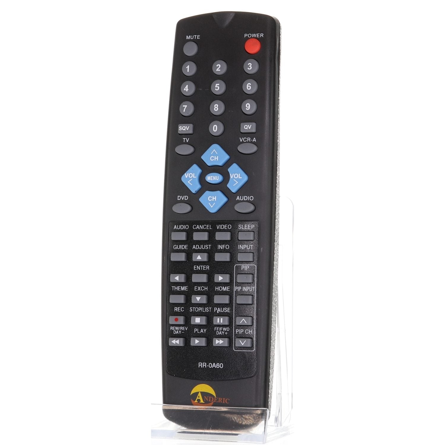 Anderic RR0A60 Replacement TV Remote Control for Mitsubishi 290P080A60 and Others