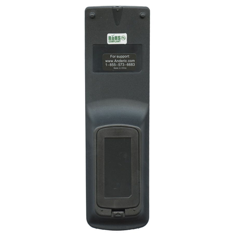 Anderic RR3UNV 3-Device Universal Remote Control for TV/DVD/VCR/Cable/Sat/Audio with Learning