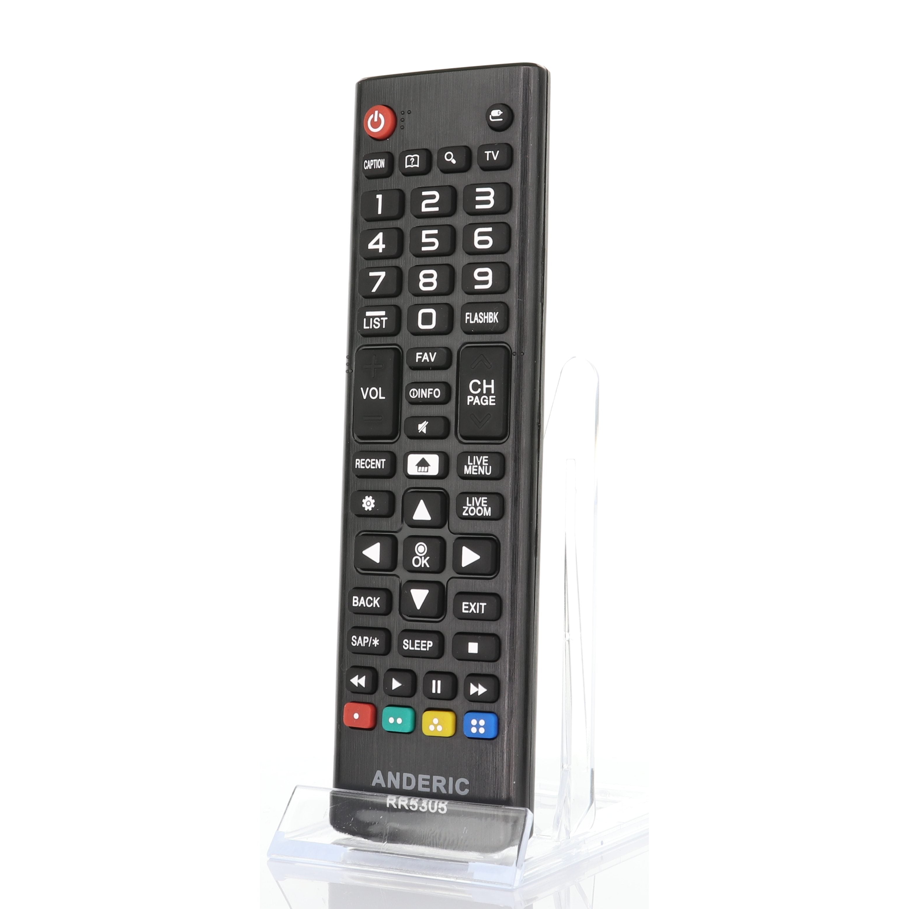 Anderic RR5305 Replacement TV Remote Control For LG