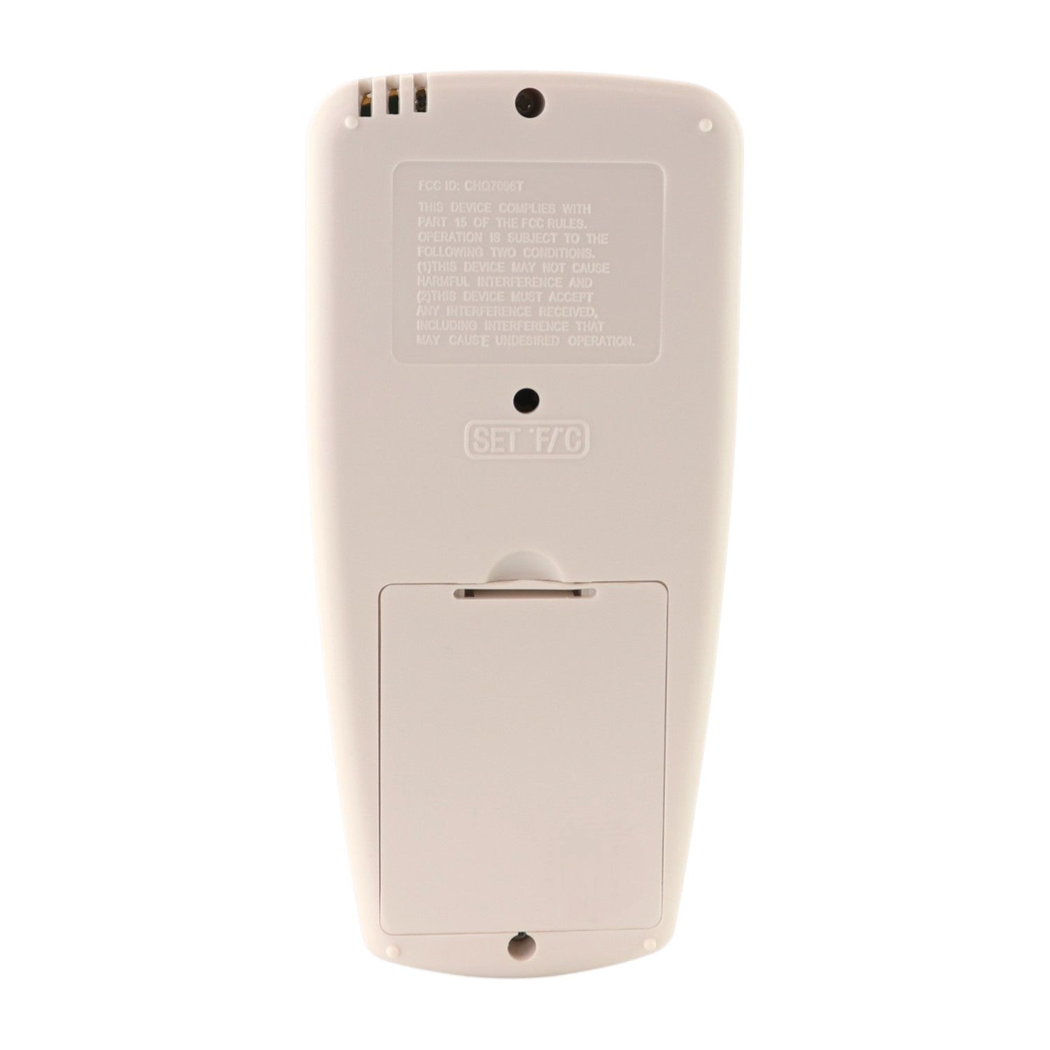 Anderic RR7096T Thermostatic Ceiling Fan Remote Control with Fan Timer Key | 303 MHz | CHQ7096T, CHQ8BT7096T