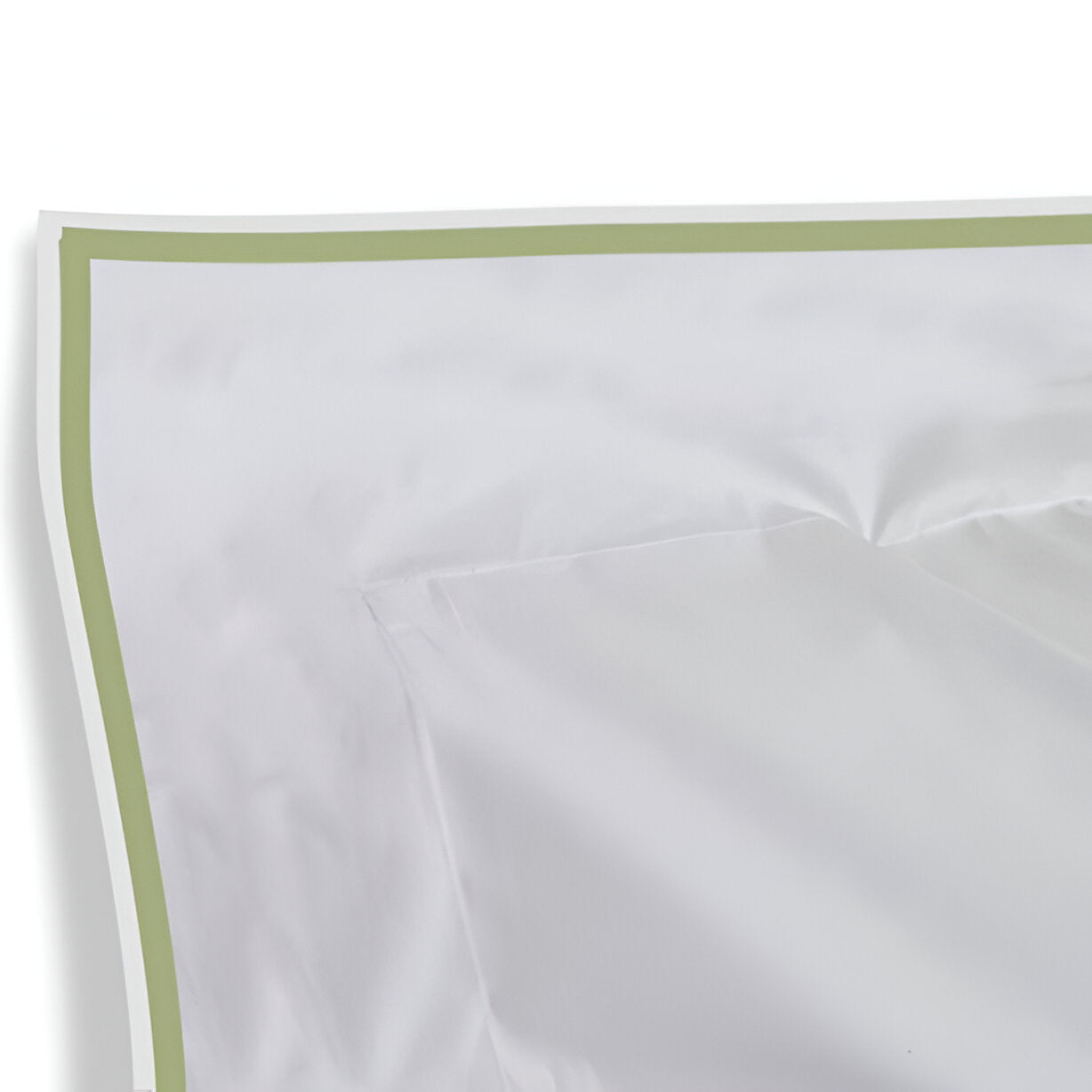 400TC Embroidery Cotton Sateen Solid Duvet Cover Set
