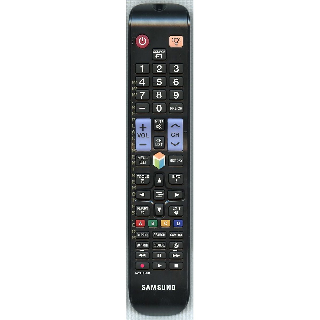 Samsung AA59-00640A TV Remote Control - AA5900640A