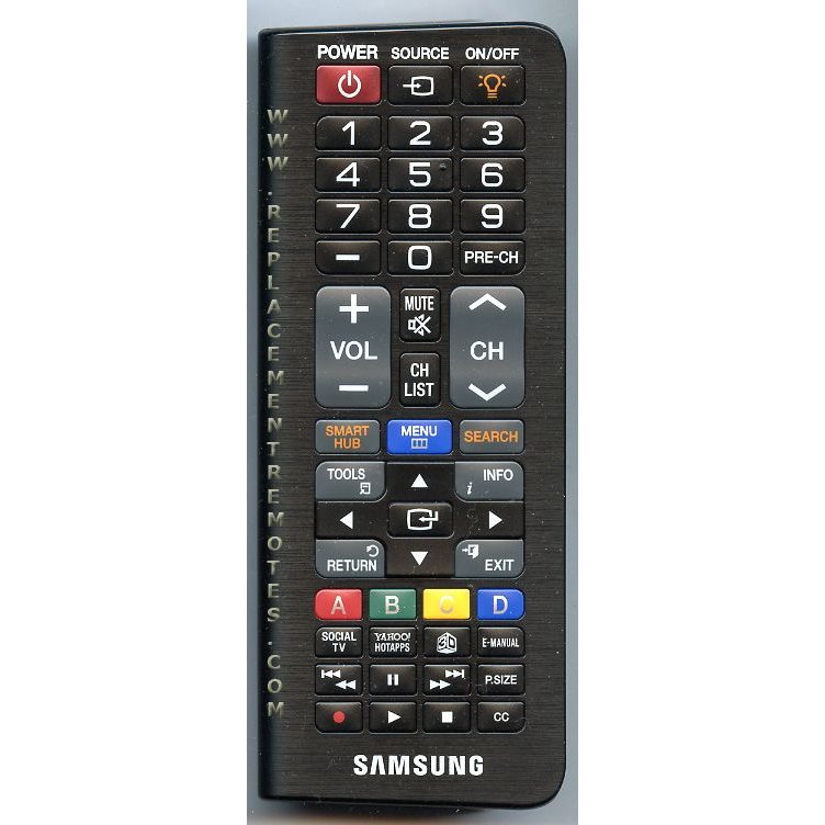 Samsung BN59-01134B / TM1190 qwerty RF TV Remote Control - BN5901134B