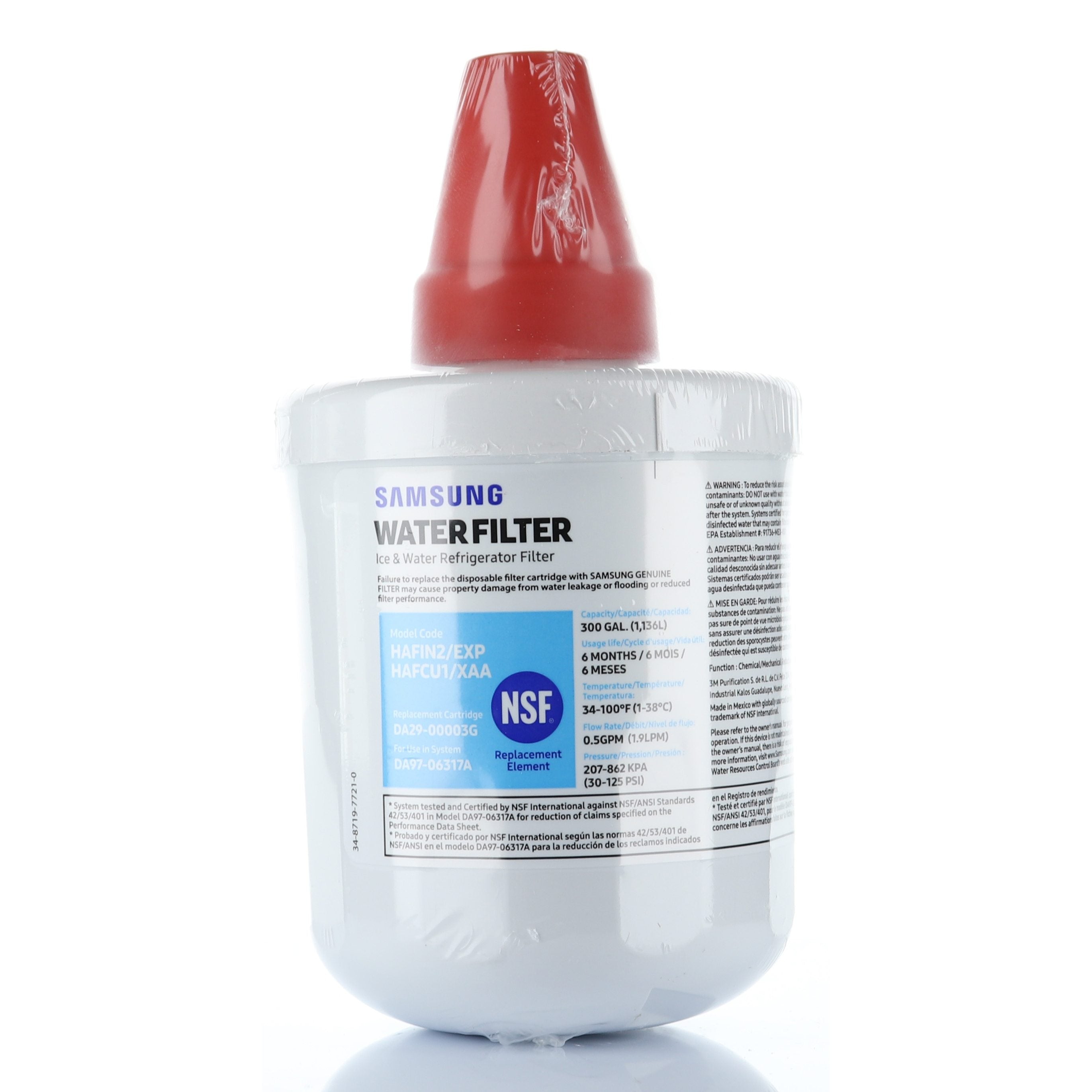 Samsung HAFCU1/XAA Kühlschrank-Wasserfilter DA29-00003G