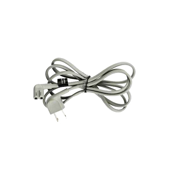 Substitute for Samsung 3903-001188 Gray AC Power Cable | 5 ft - C7 Elbow Figure 8 to Elbow 2-Prong | Non-Polarized – 3903-001188