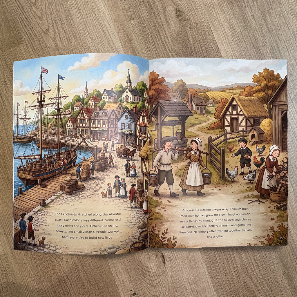 Amerikas 250. Jubiläum für Kinder (Taschenbuch)