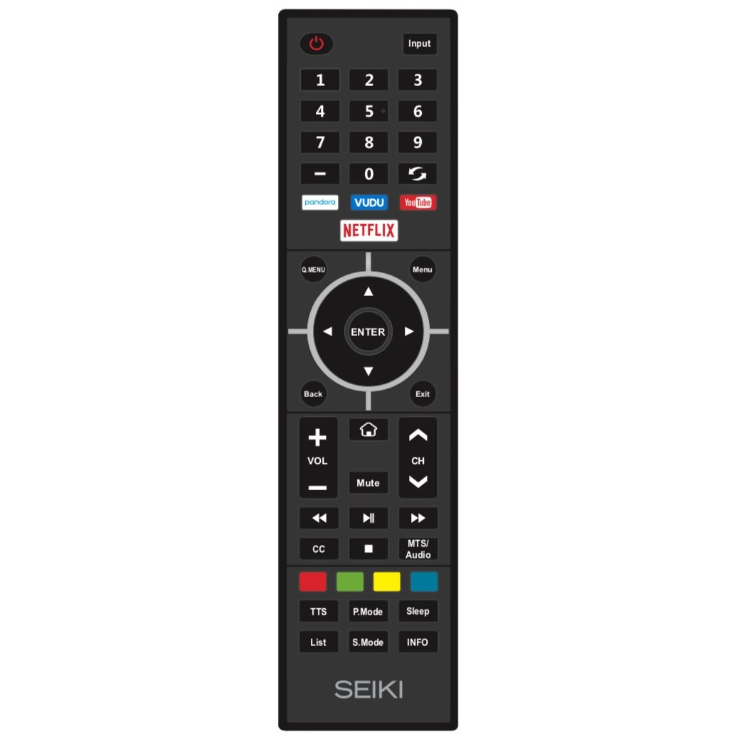 Seiki UKSERIESREM TV-Fernbedienung